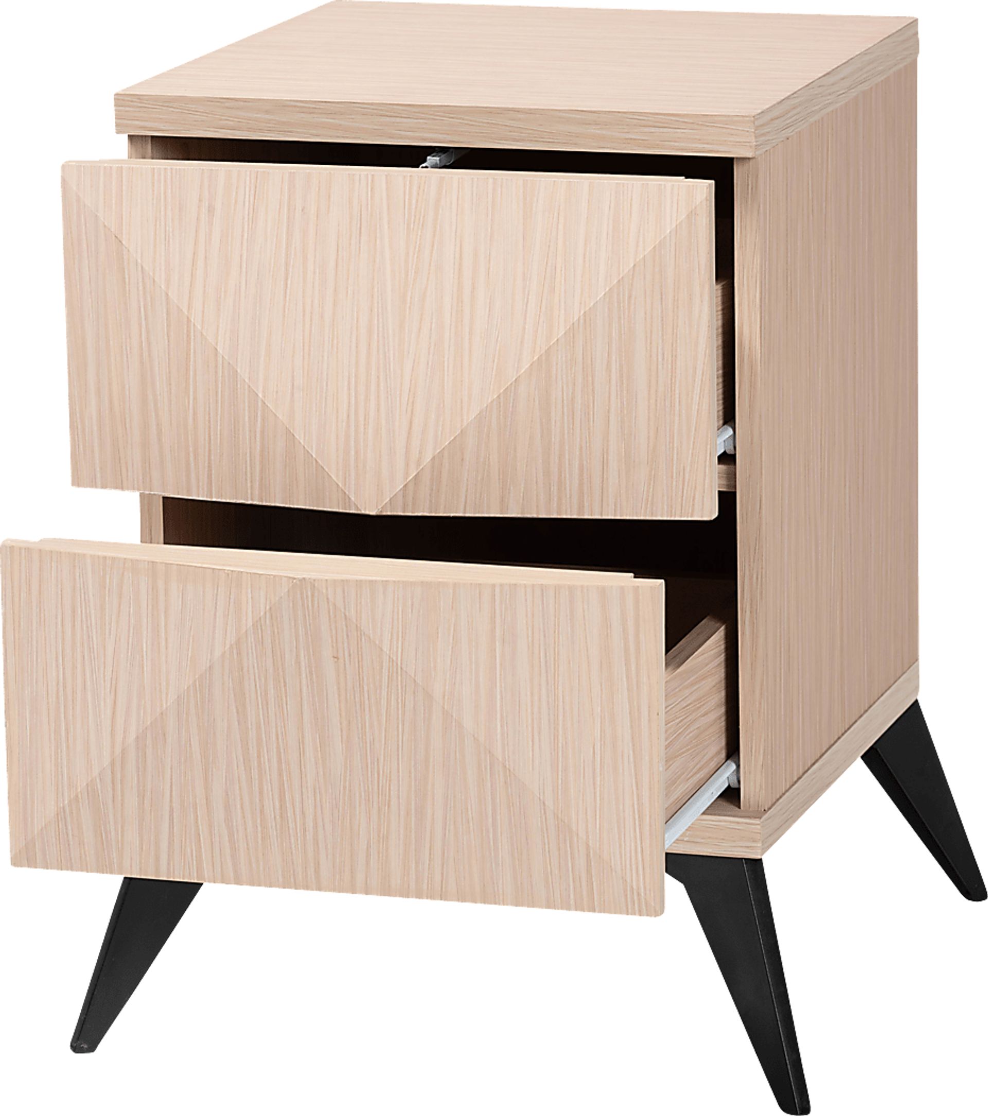 Livius Light Brown Nightstand - Image 3