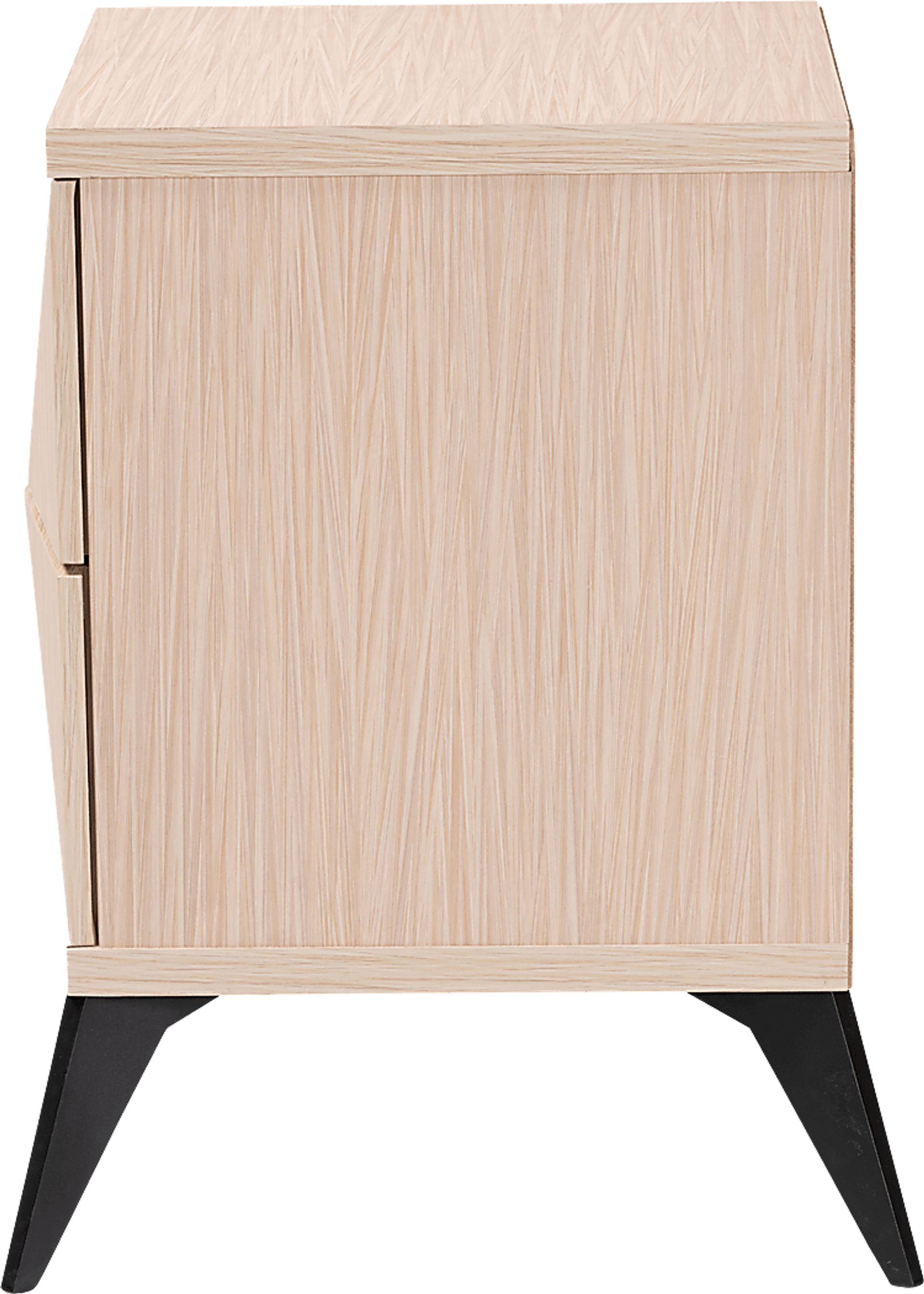 Livius Light Brown Nightstand - Image 5