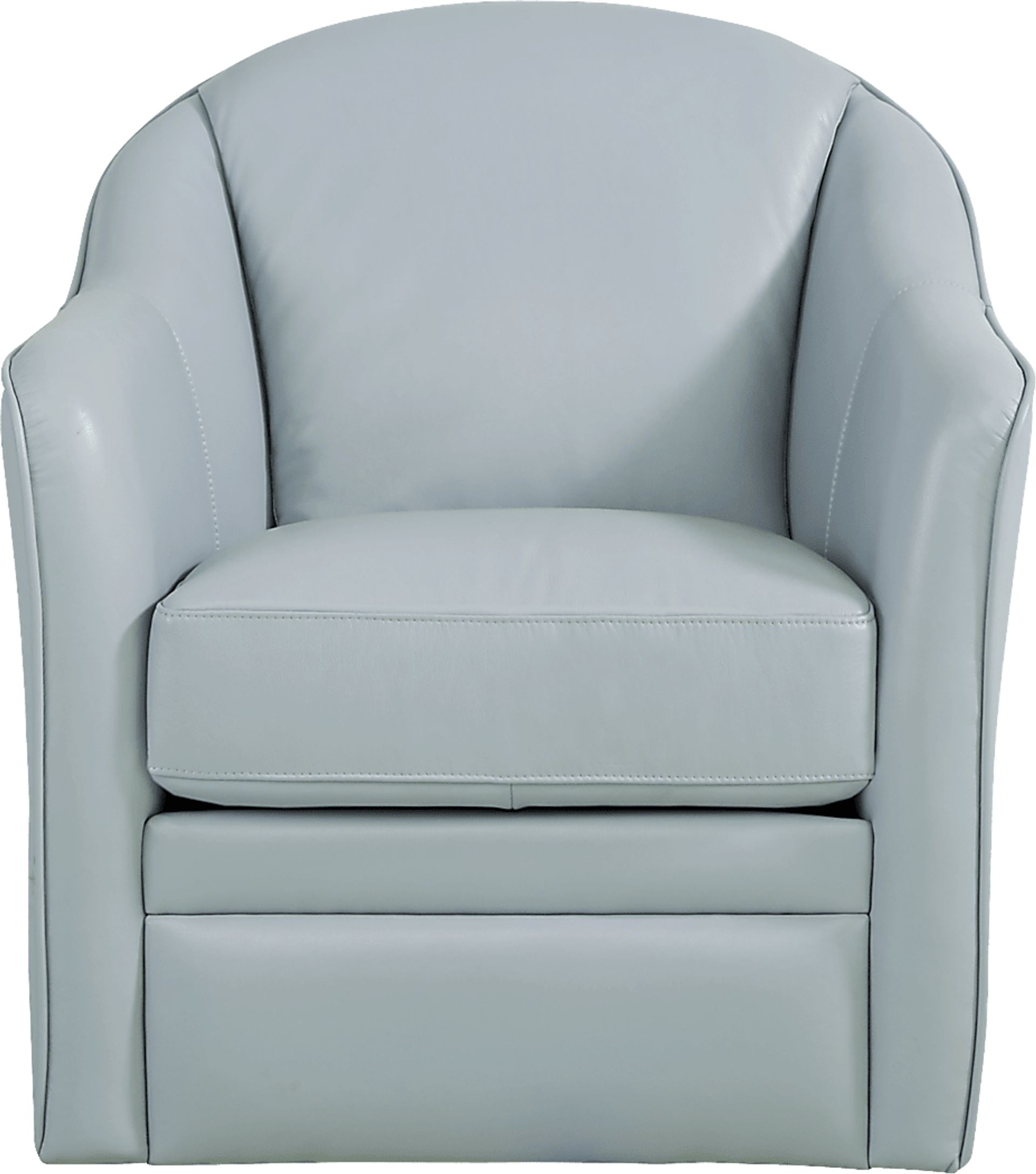 Livorno Lane Aqua Leather 8 Pc Living Room - Image 6