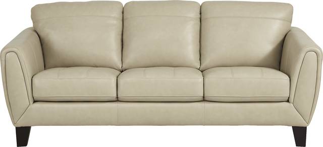 Livorno Lane Stone Leather 2 Pc Living Room - Thumbnail - Image 2