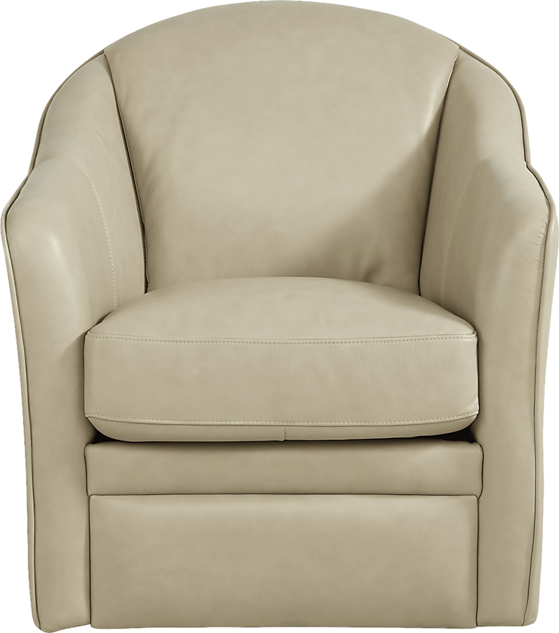 Livorno Lane Stone Leather 6 Pc Living Room - Image 5