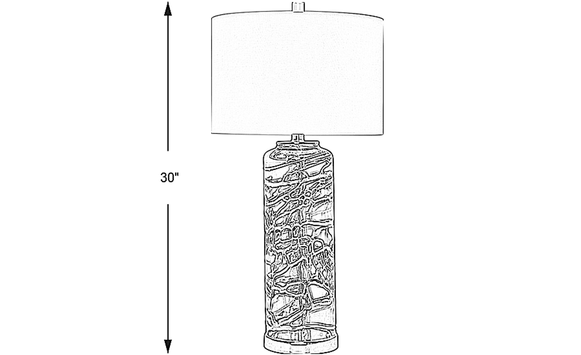Dimension Image. Please refer to the Dimension Tab on this page for dimension details.