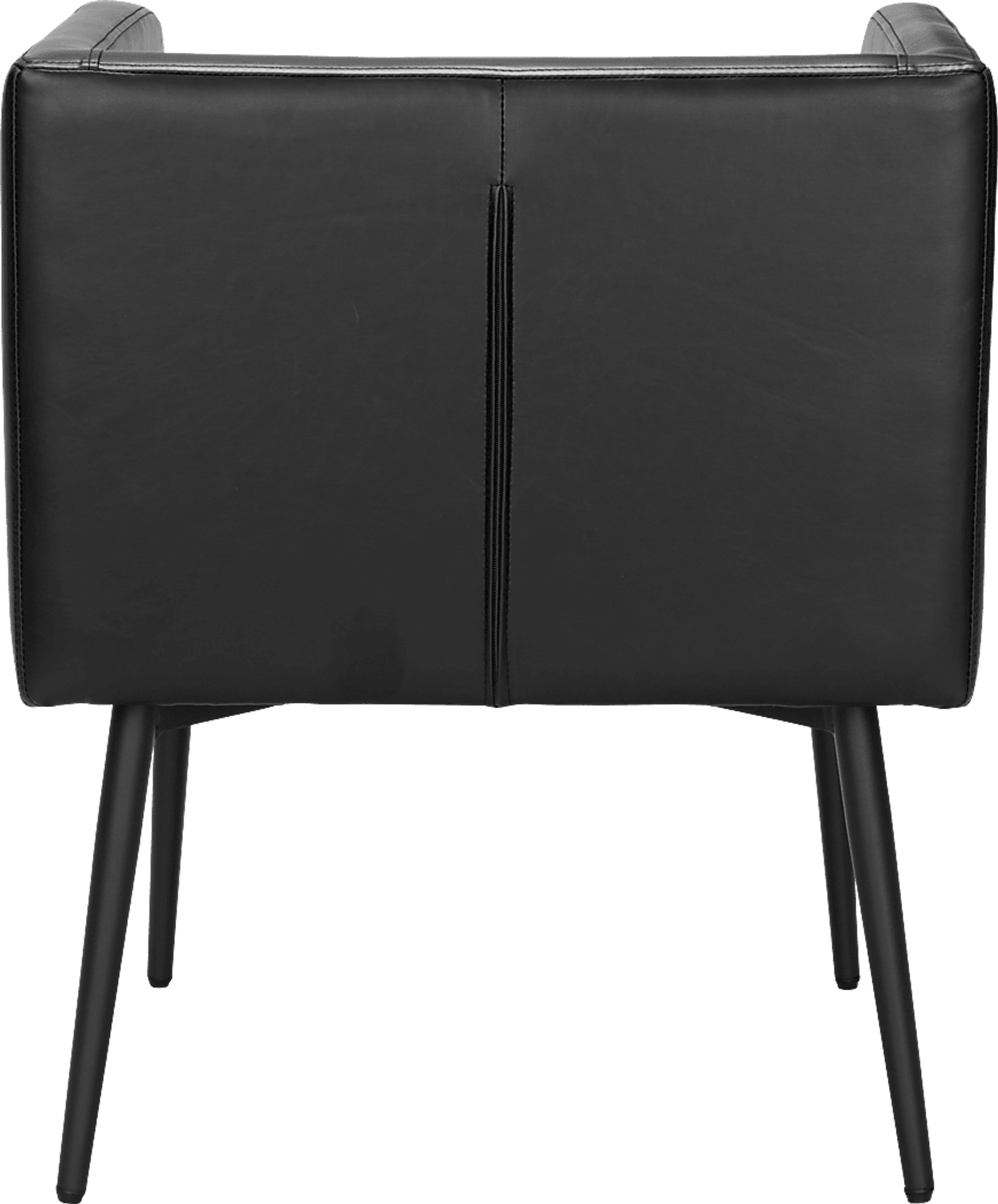 Llano Black Side Chair - Image 4