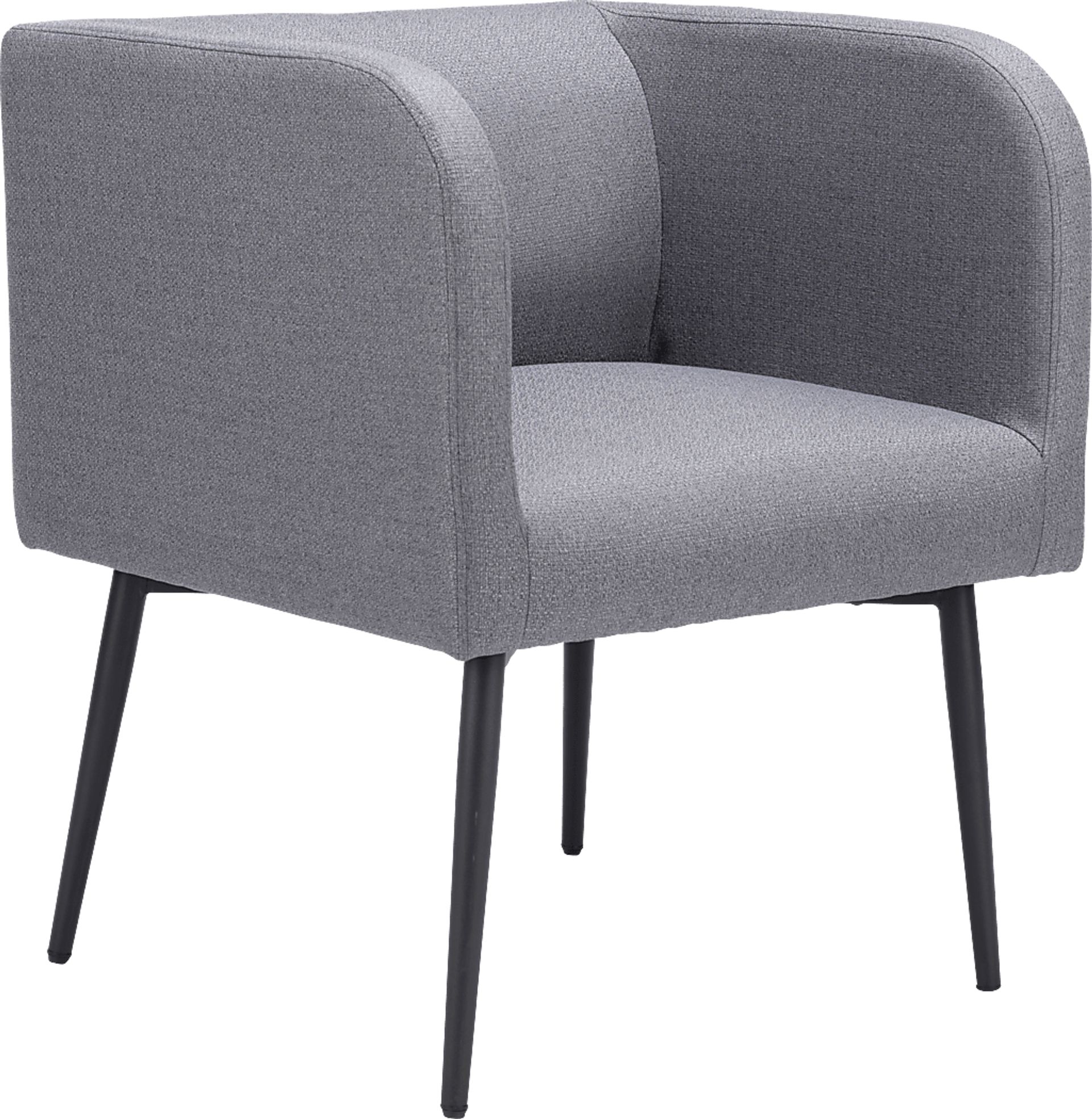 Llano Gray Side Chair - Image 2