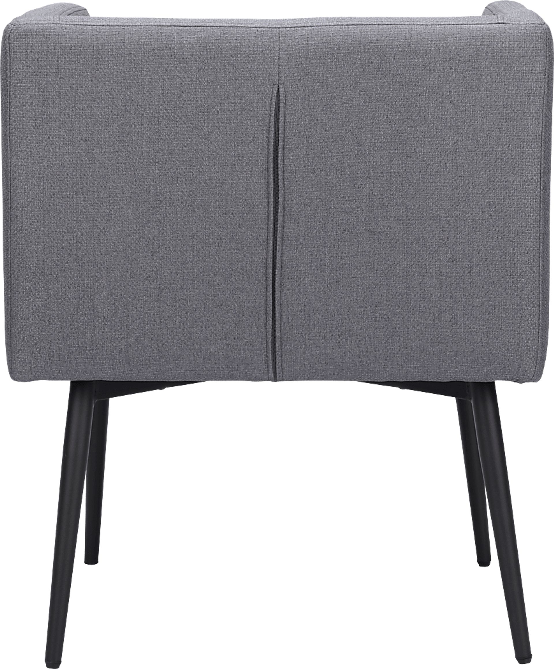 Llano Gray Side Chair - Image 4