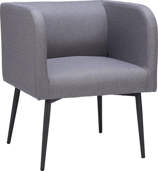 Llano Gray Side Chair - Thumbnail - Image 1