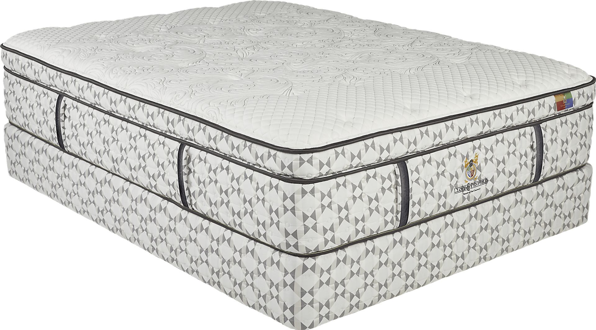 Lloyd & Penfield Sheffield Low Profile Queen Mattress Set - Image 1