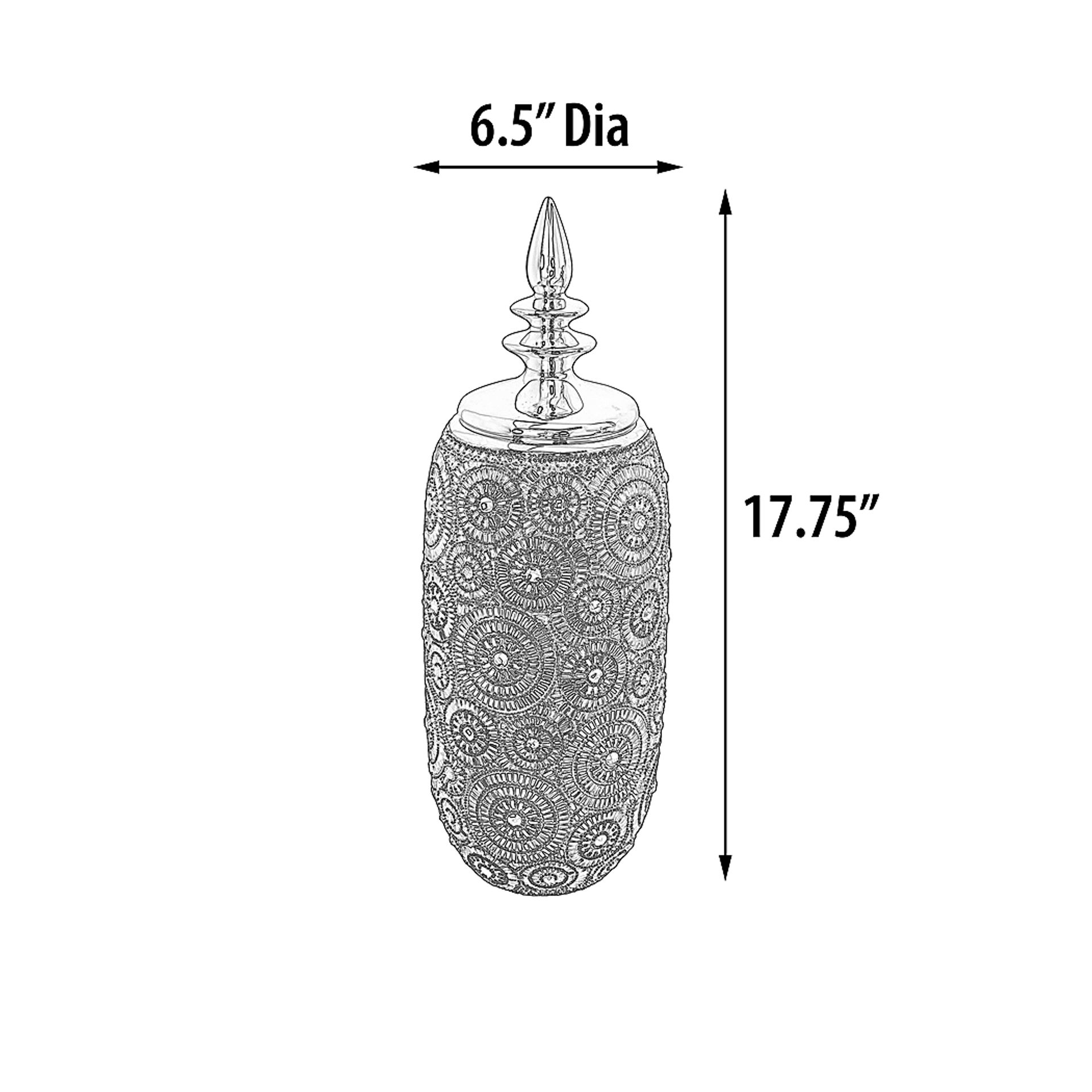 Loandra Silver Vase - Image 4