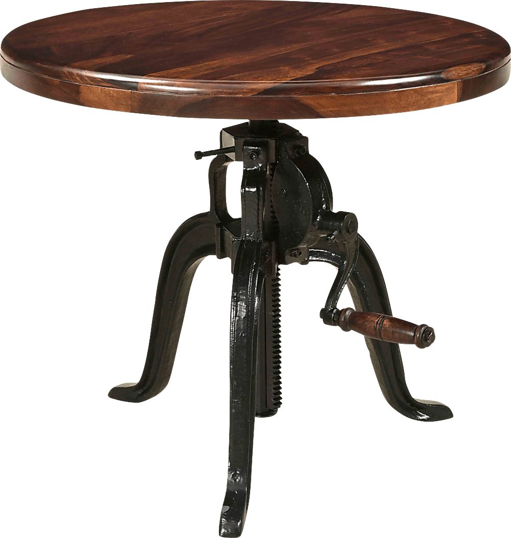 Lobelia Brown Accent Table