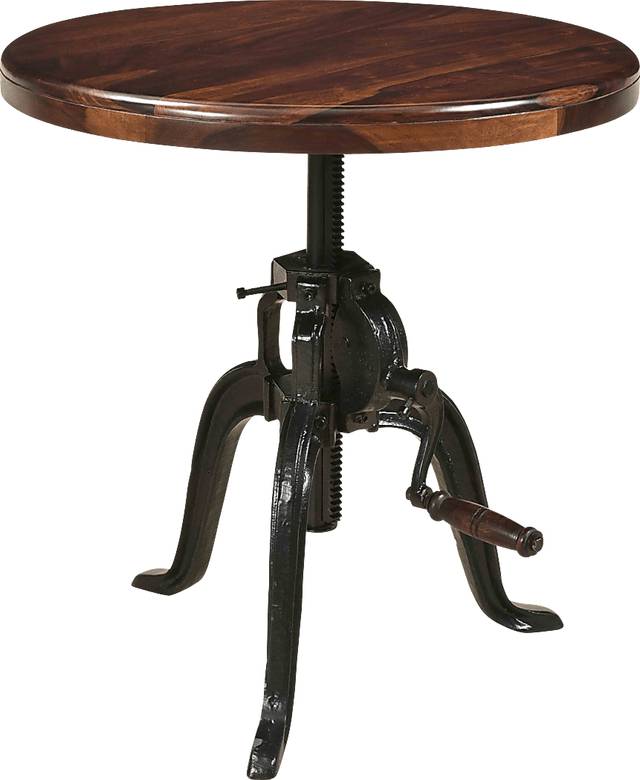 Lobella Brown Accent Table - Thumbnail - Image 3