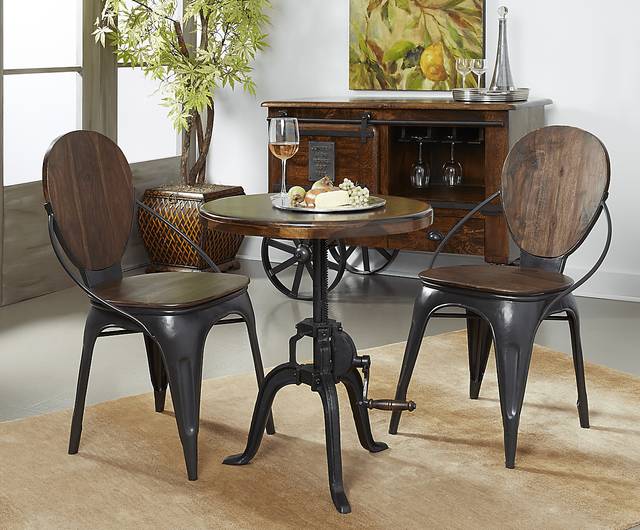 Lobella Brown Accent Table - Thumbnail - Image 5