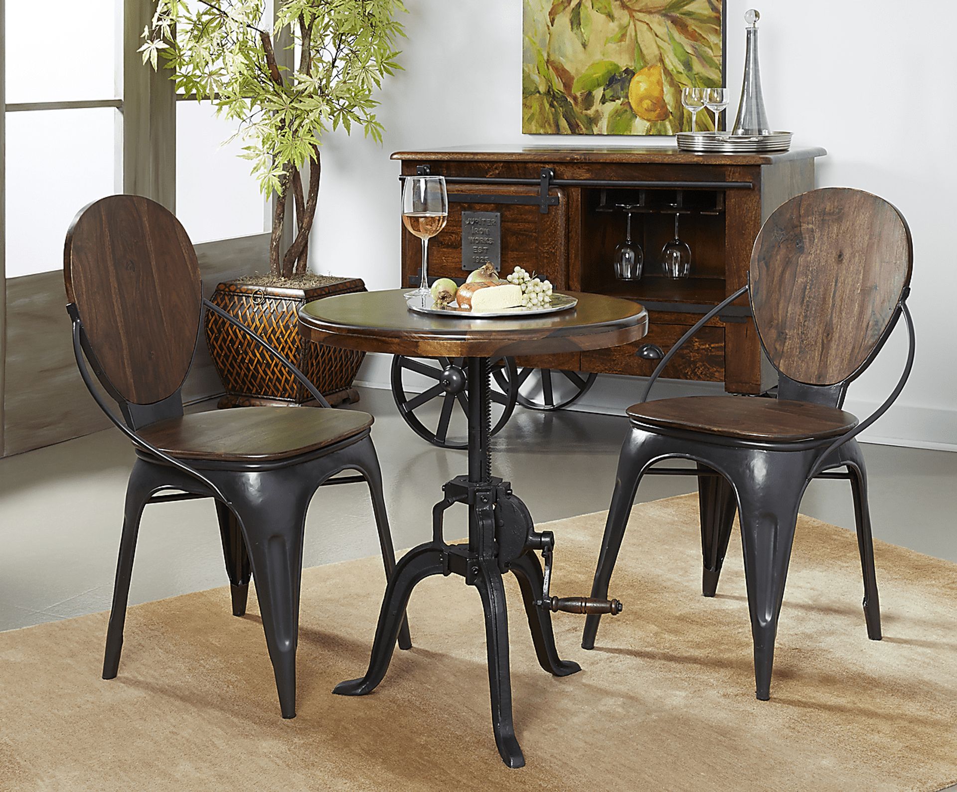 Lobella Brown Accent Table - Image 5