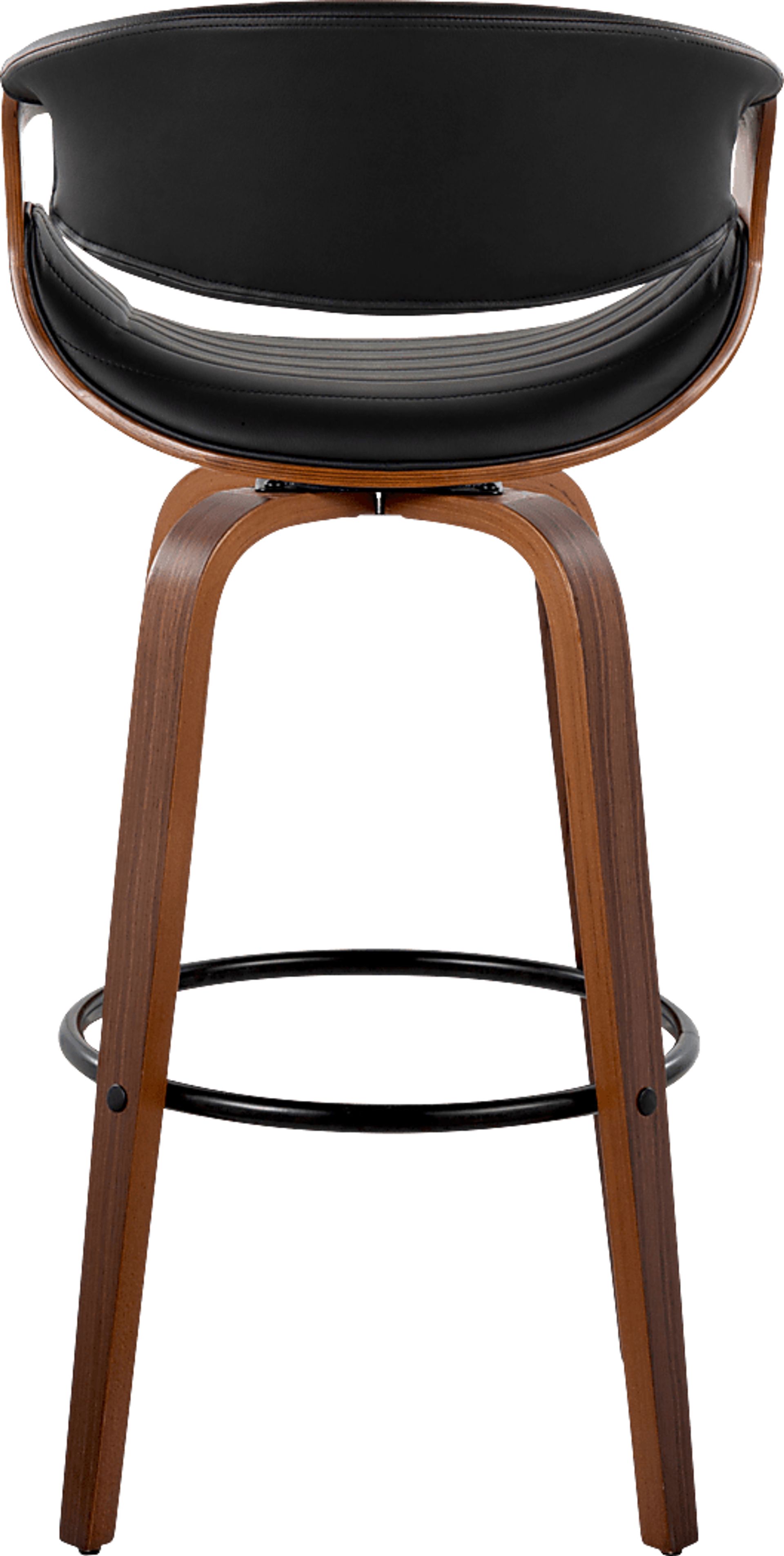 Loblolly II Black Swivel Barstool, Set of 2 - Image 6