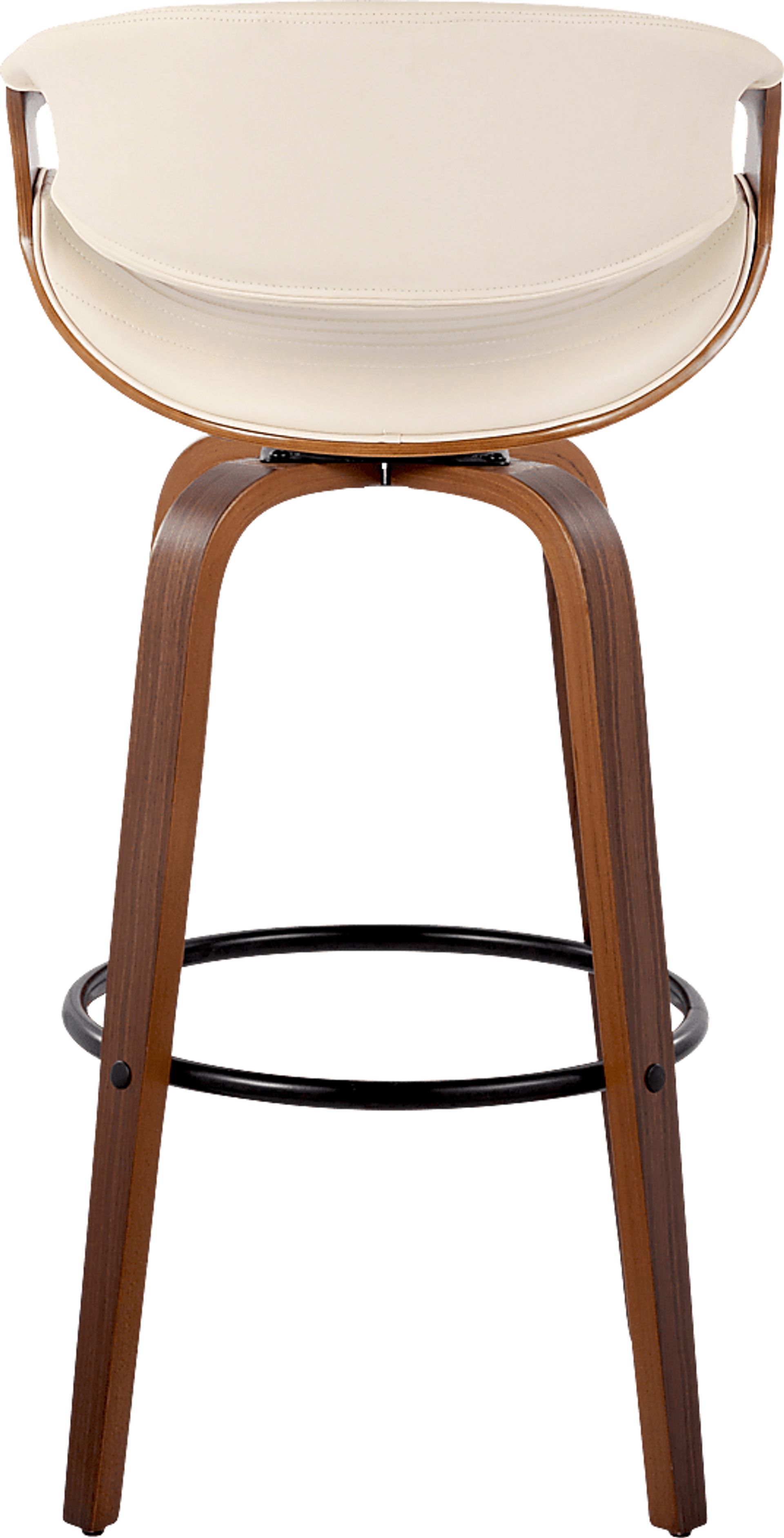 Loblolly II Cream Swivel Barstool, Set of 2 - Image 6