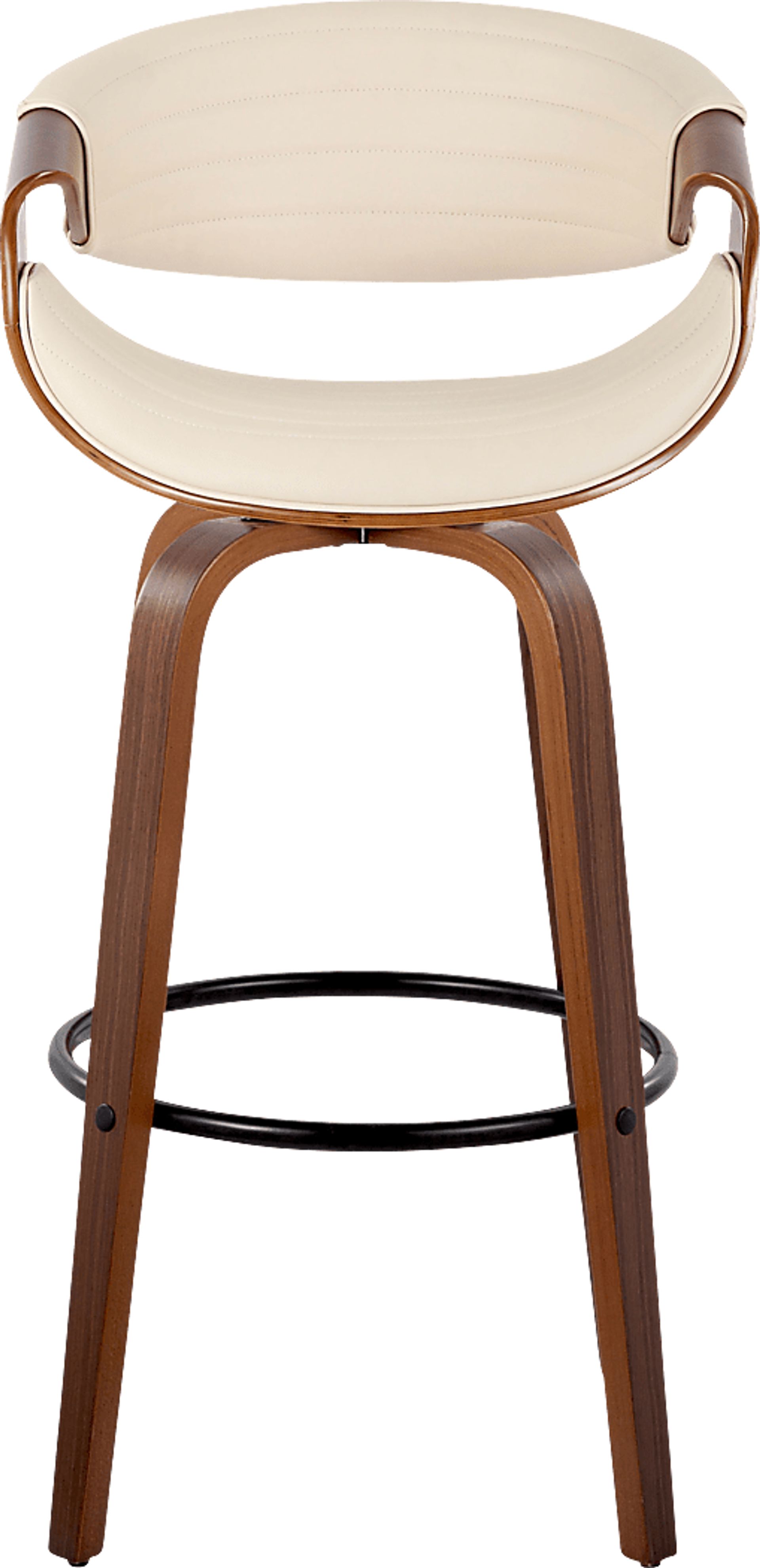 Loblolly II Cream Swivel Barstool, Set of 2 - Image 7