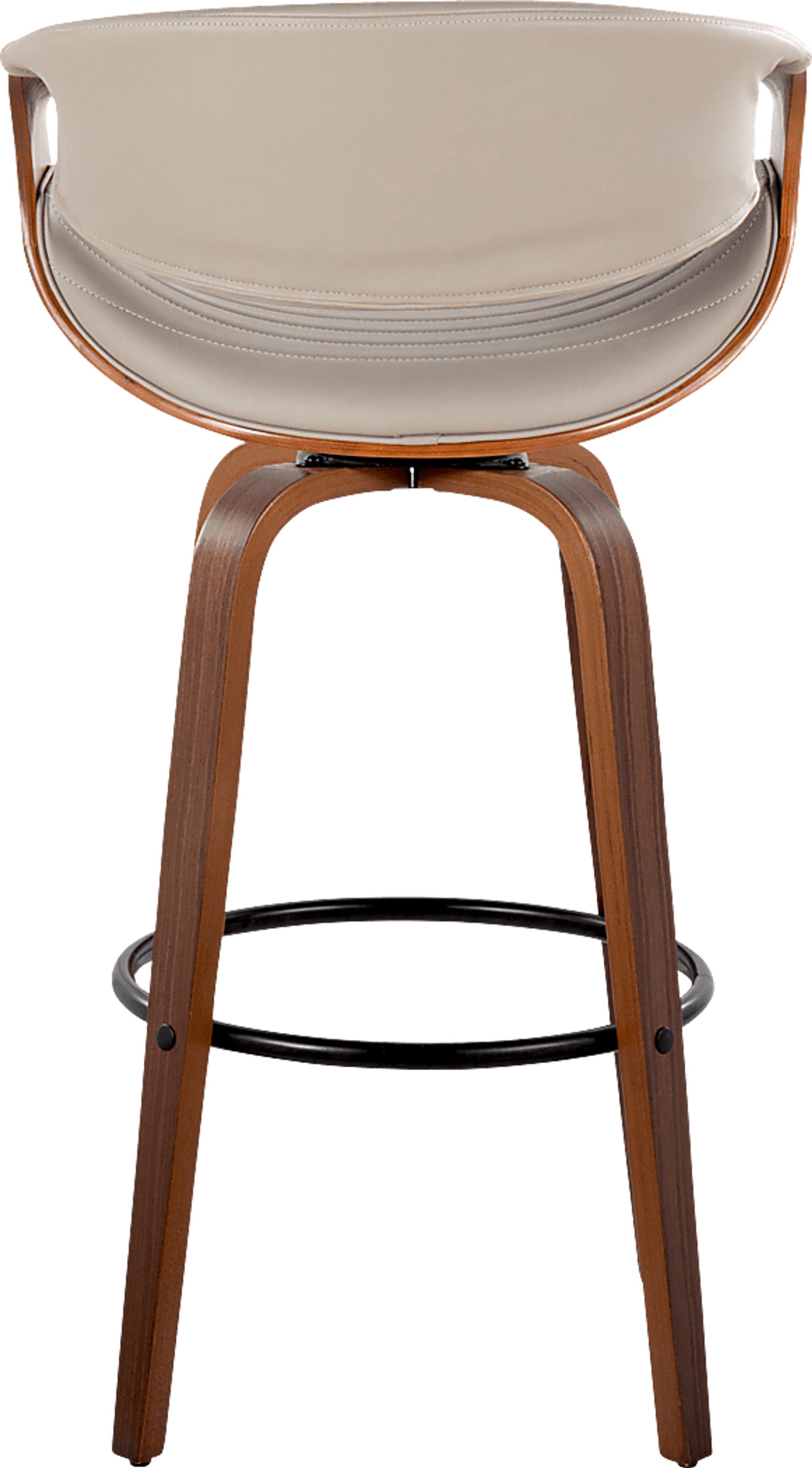 Loblolly II Pewter Swivel Barstool, Set of 2 - Image 6
