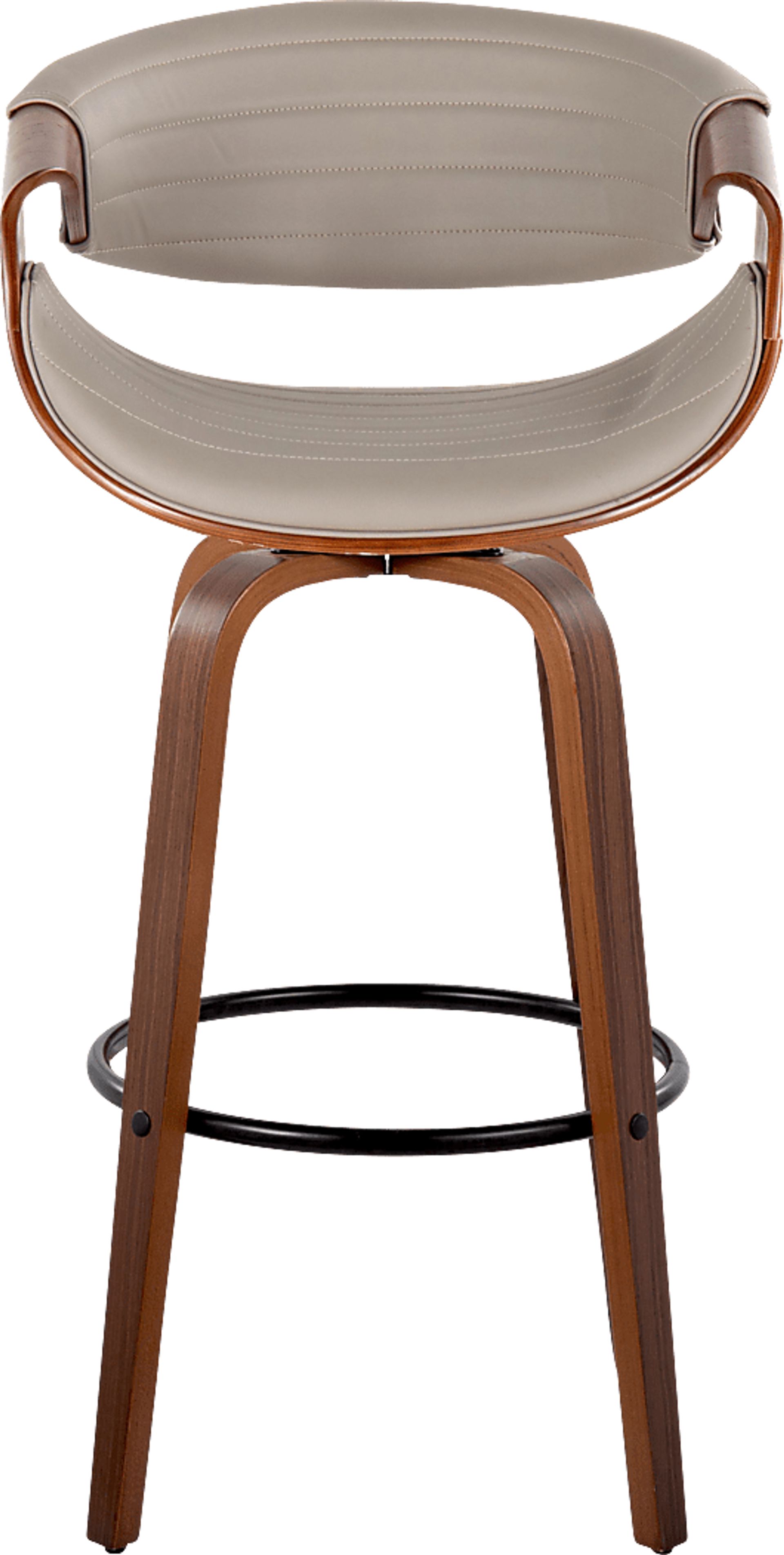 Loblolly II Pewter Swivel Barstool, Set of 2 - Image 7