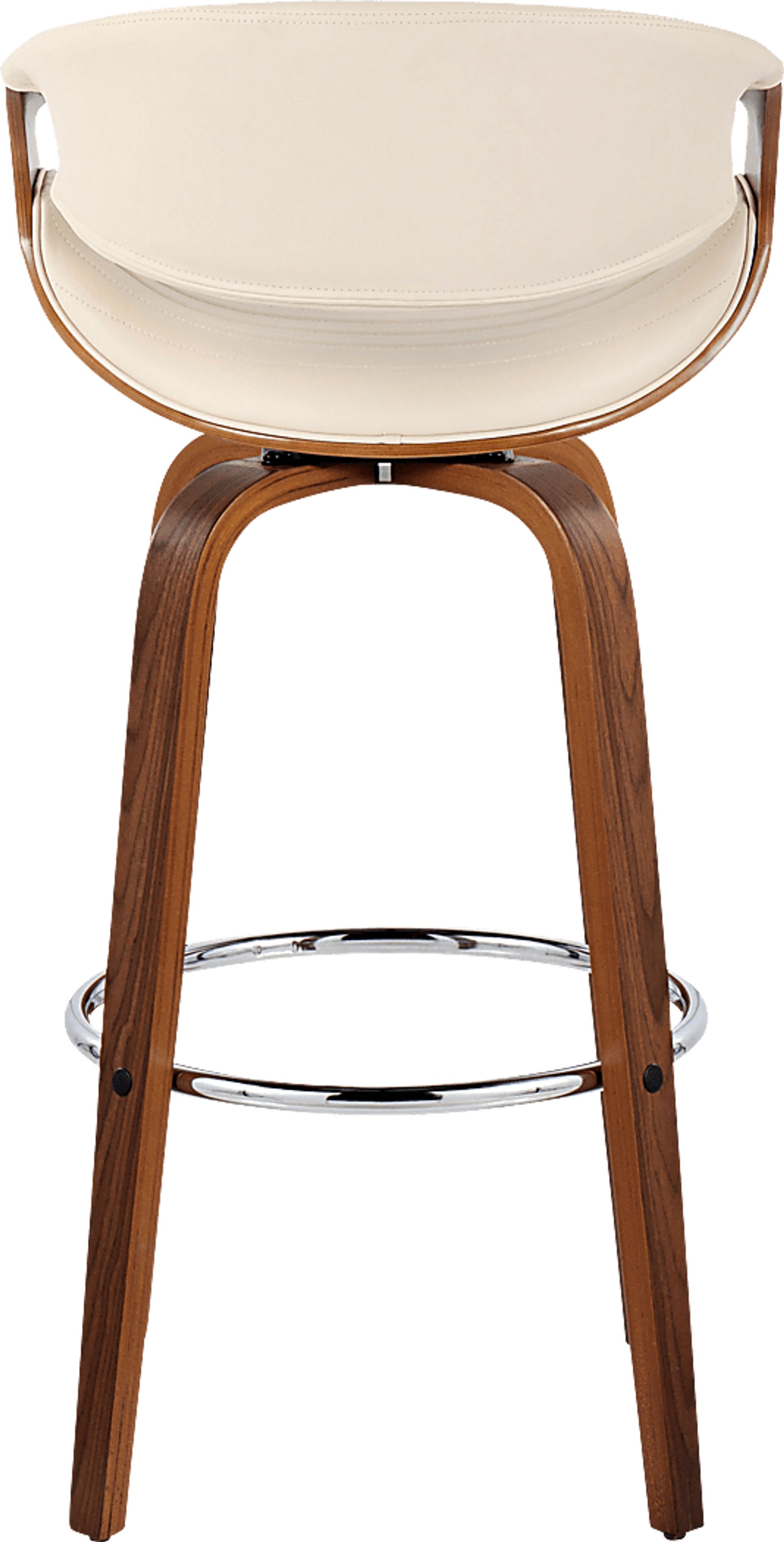 Loblolly III Cream Swivel Barstool, Set of 2 - Image 6
