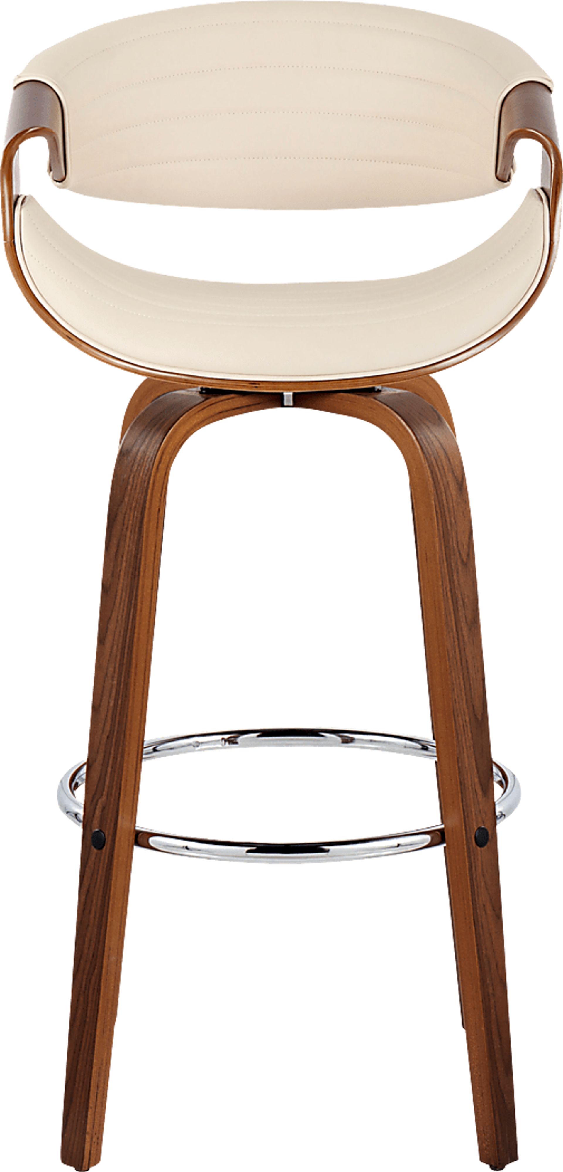 Loblolly III Cream Swivel Barstool, Set of 2 - Image 7