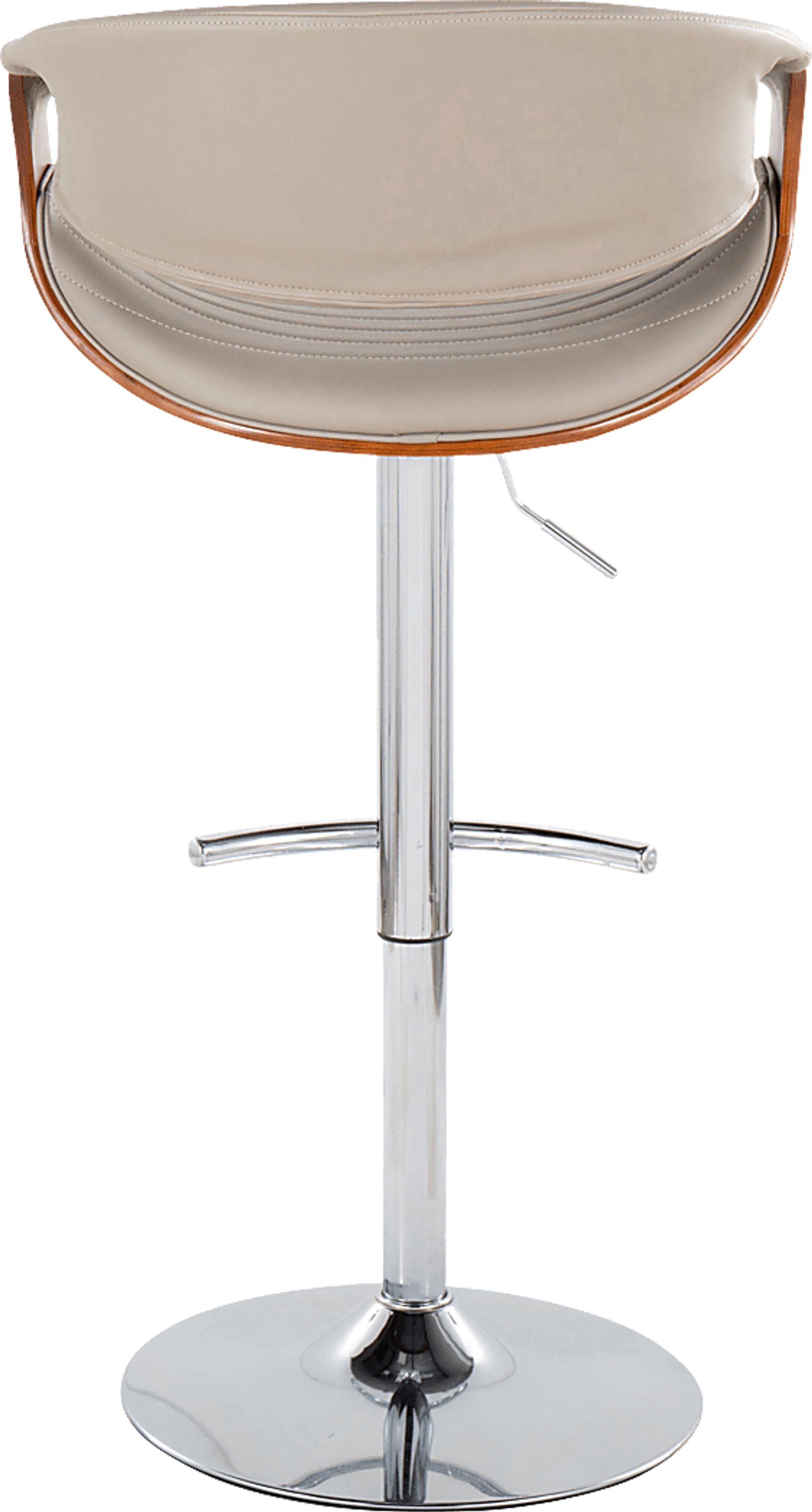 Loblolly IX Gray Adjustable Barstool, Set of 2 - Image 7