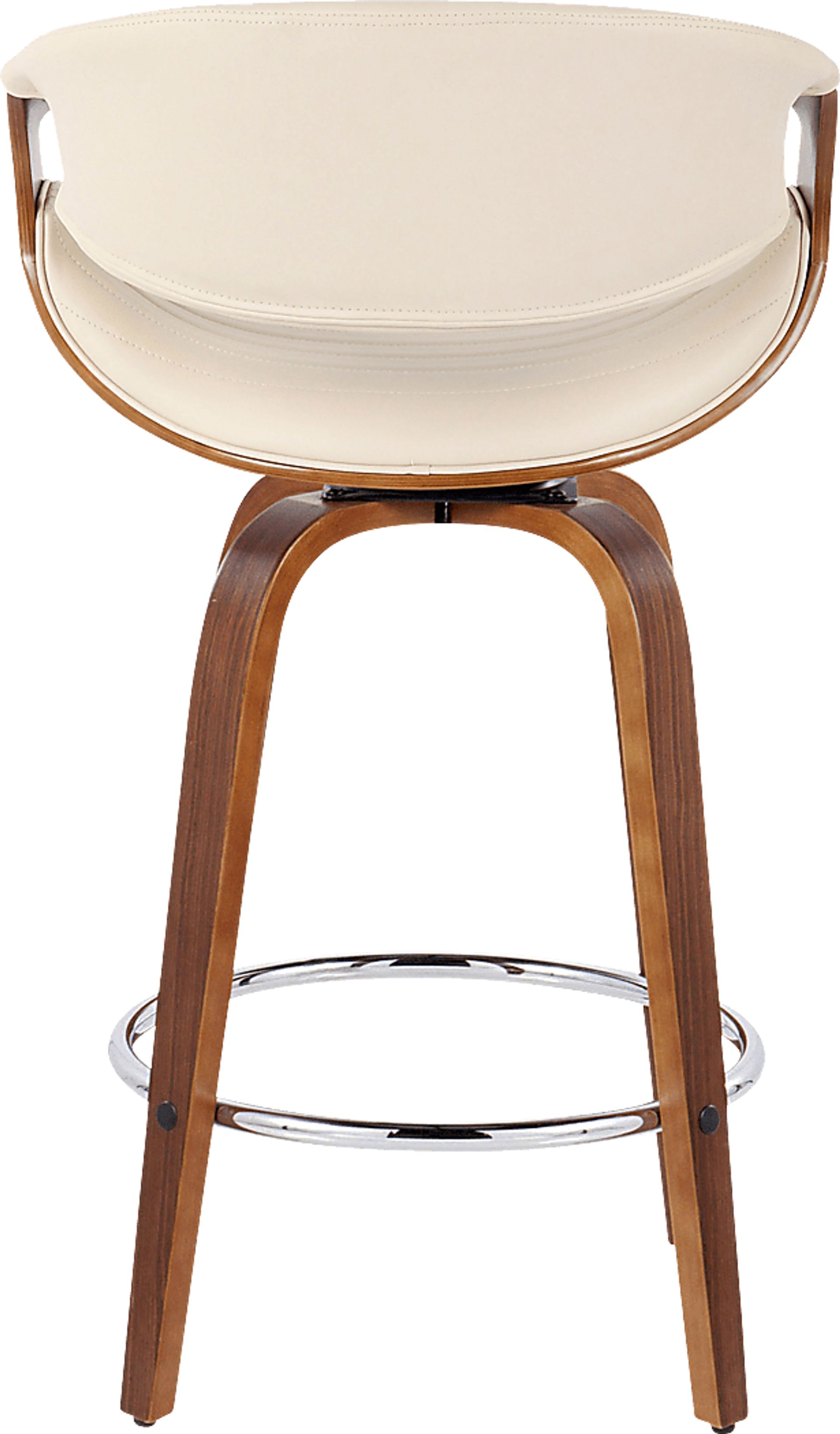 Loblolly VI Cream Swivel Counter Height Stool, Set of 2 - Image 6