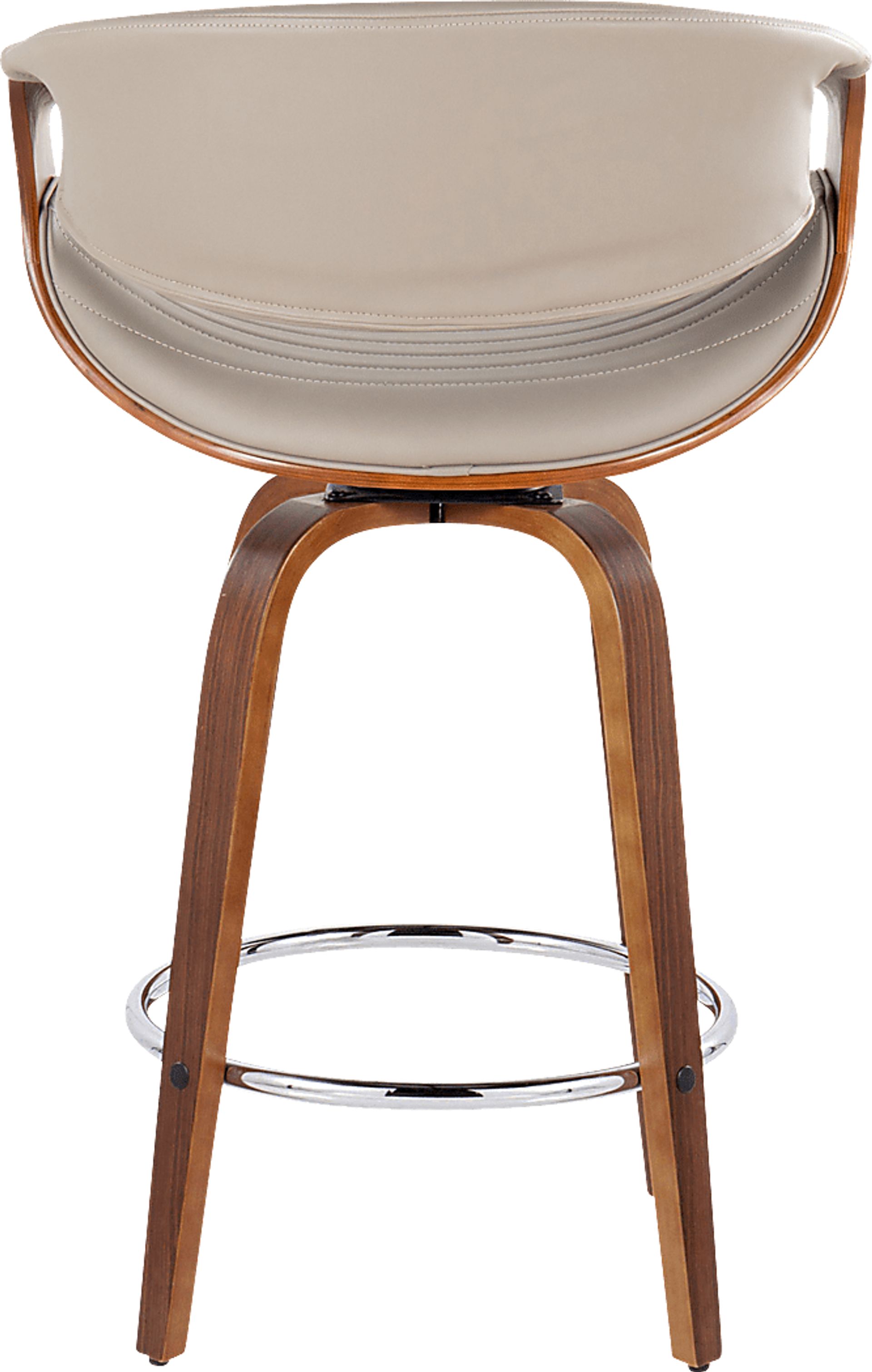 Loblolly VI Gray Swivel Counter Height Stool, Set of 2 - Image 6