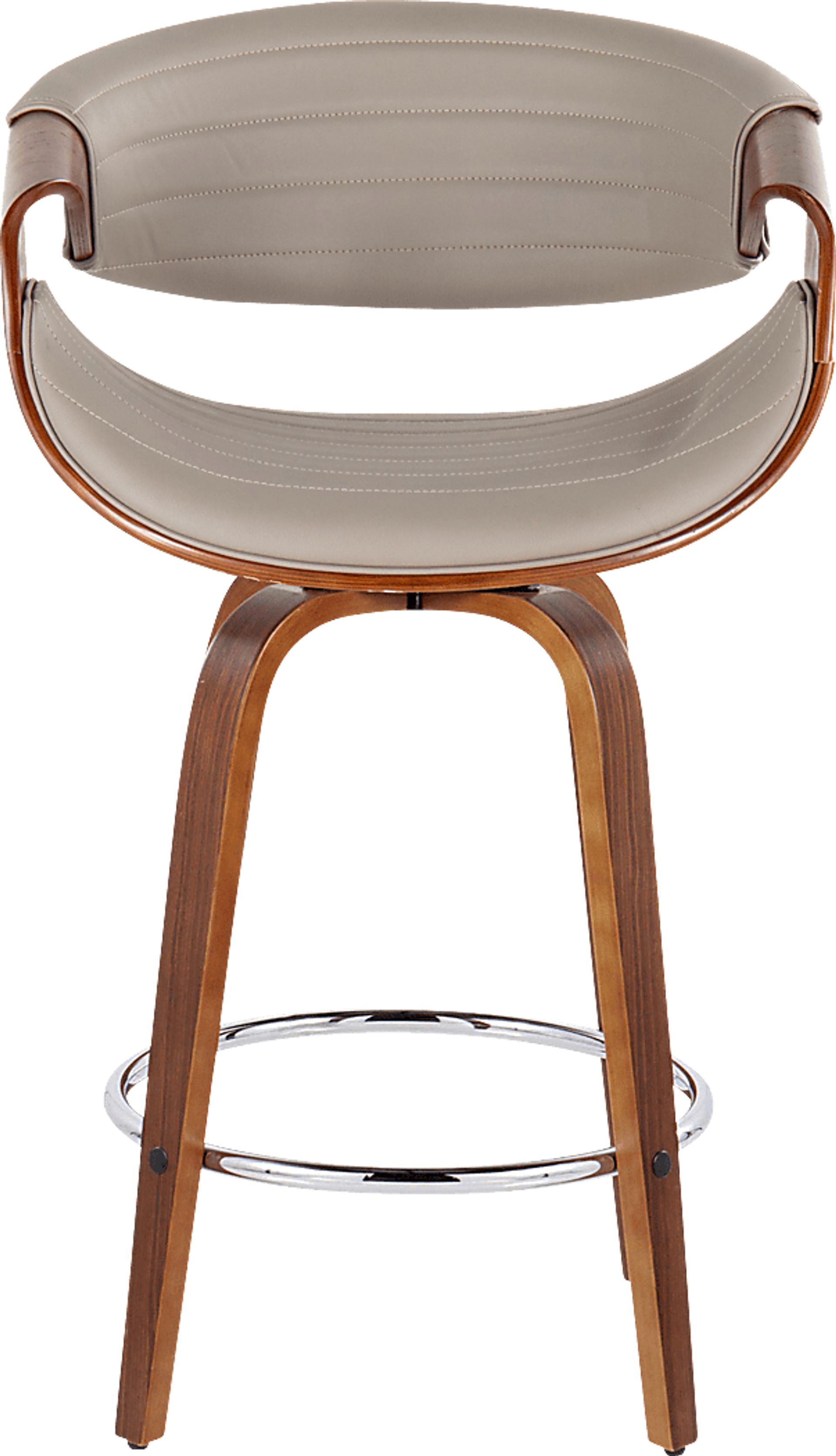 Loblolly VI Gray Swivel Counter Height Stool, Set of 2 - Image 7