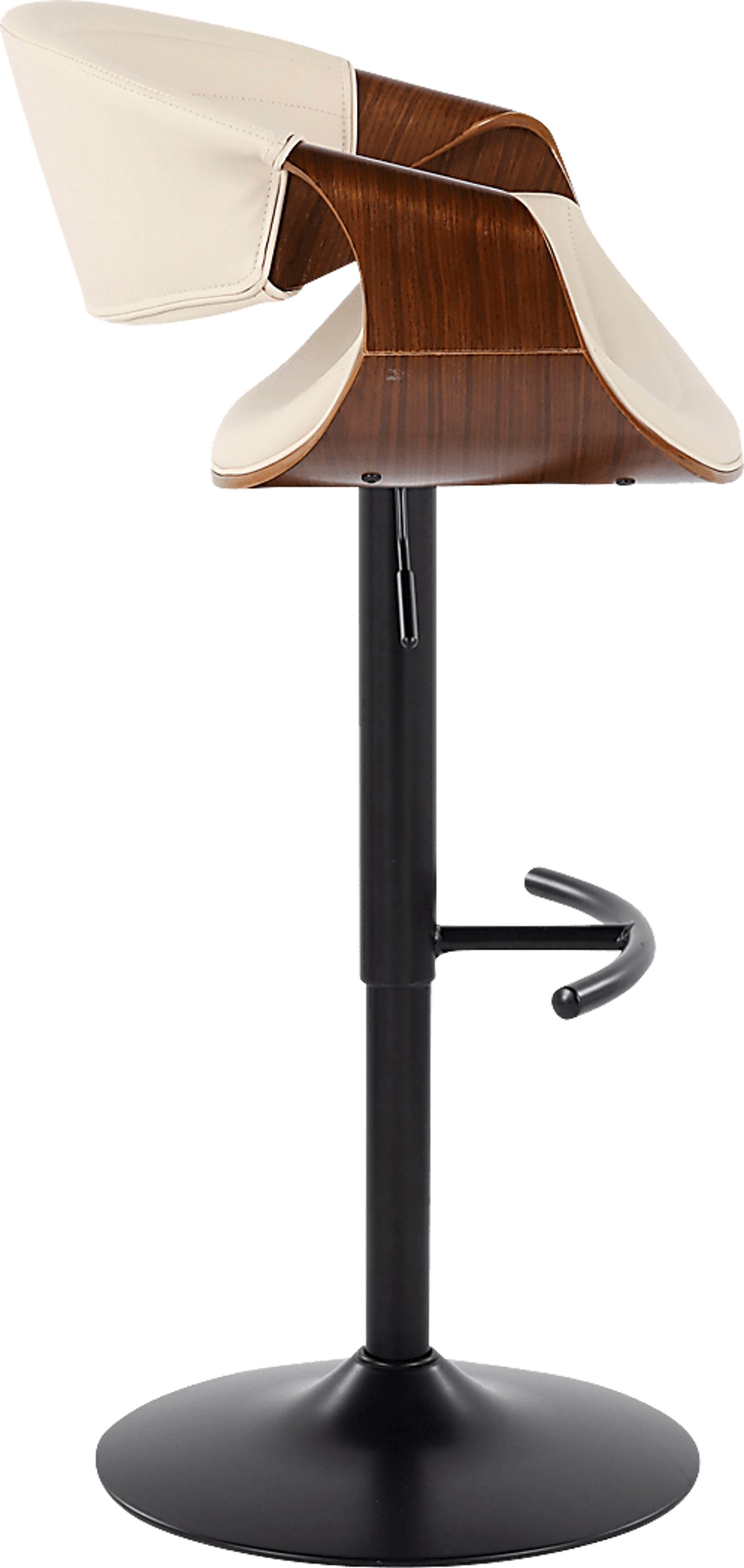 Loblolly VII Cream Adjustable Barstool, Set of 2 - Image 4