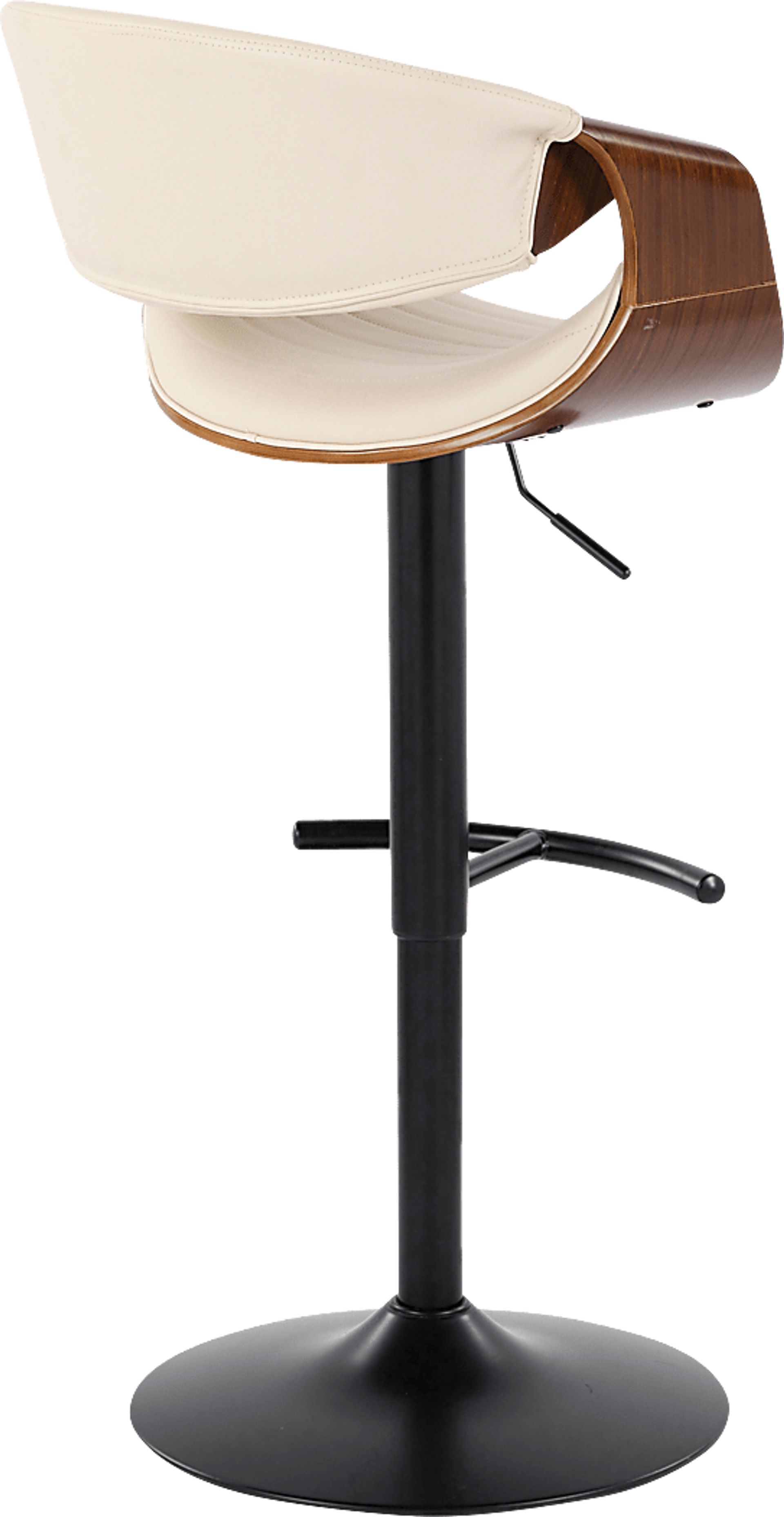 Loblolly VII Cream Adjustable Barstool, Set of 2 - Image 5