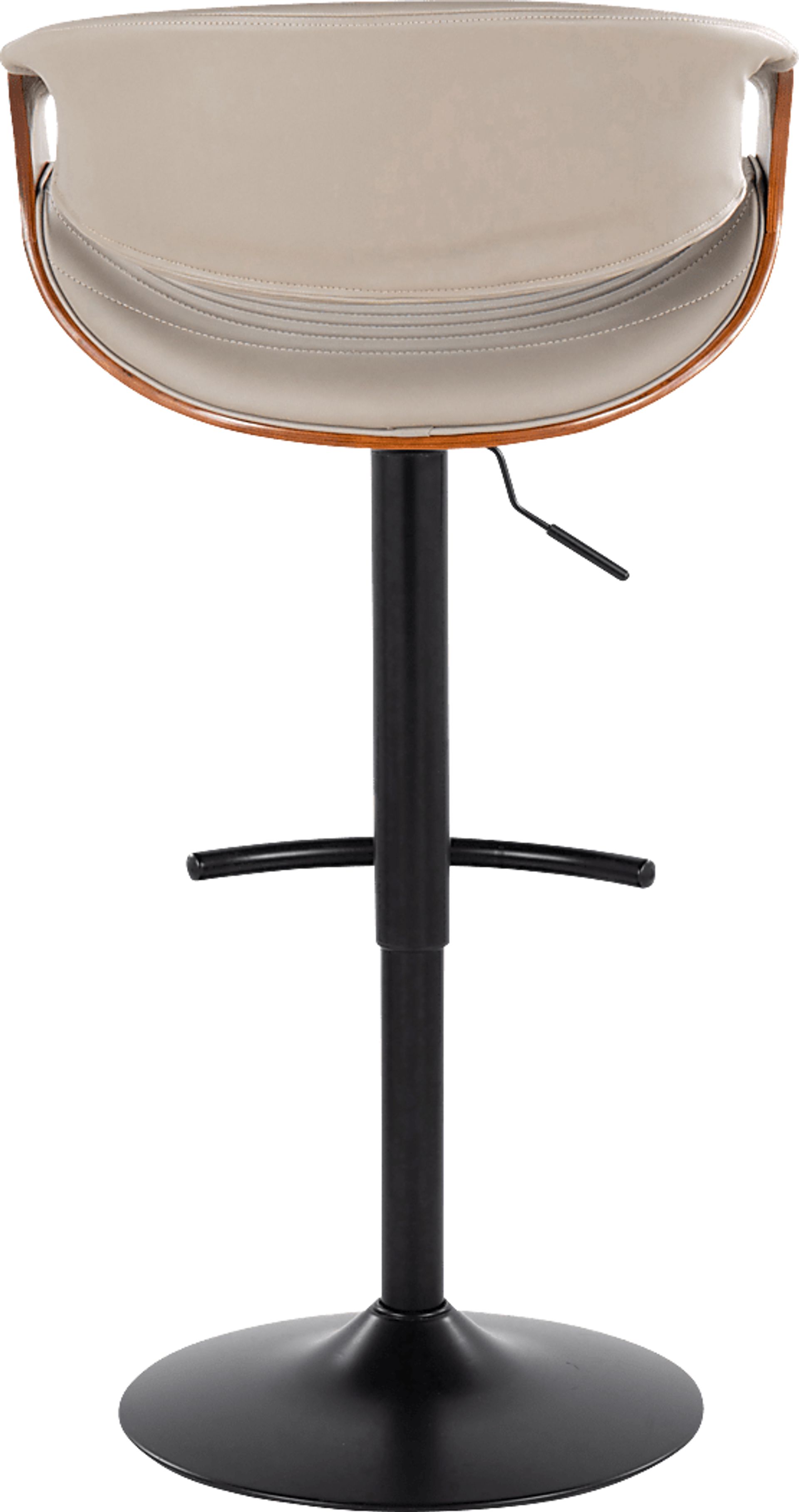 Loblolly VII Gray Adjustable Barstool, Set of 2 - Image 6