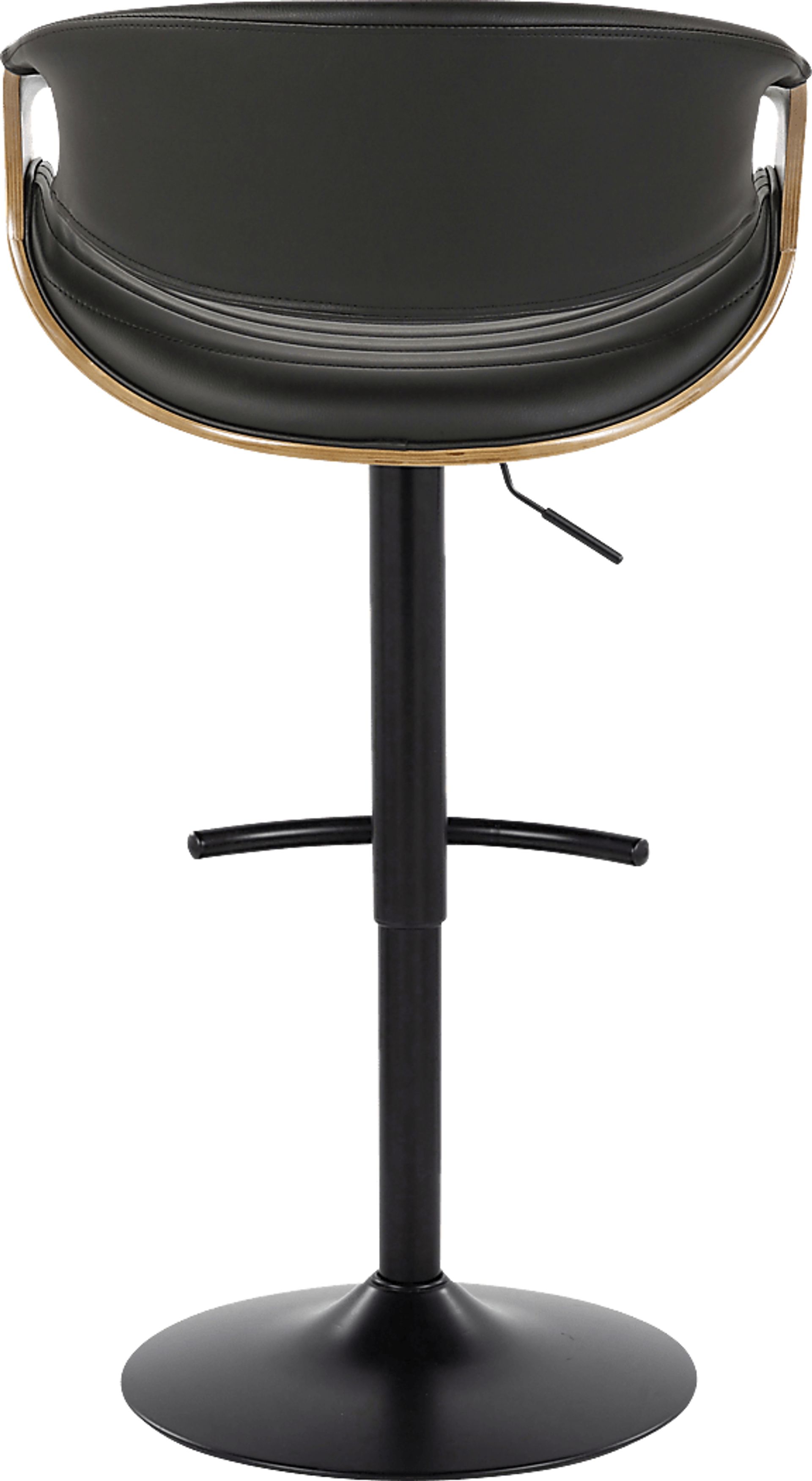 Loblolly X Black Adjustable Barstool, Set of 2 - Image 6