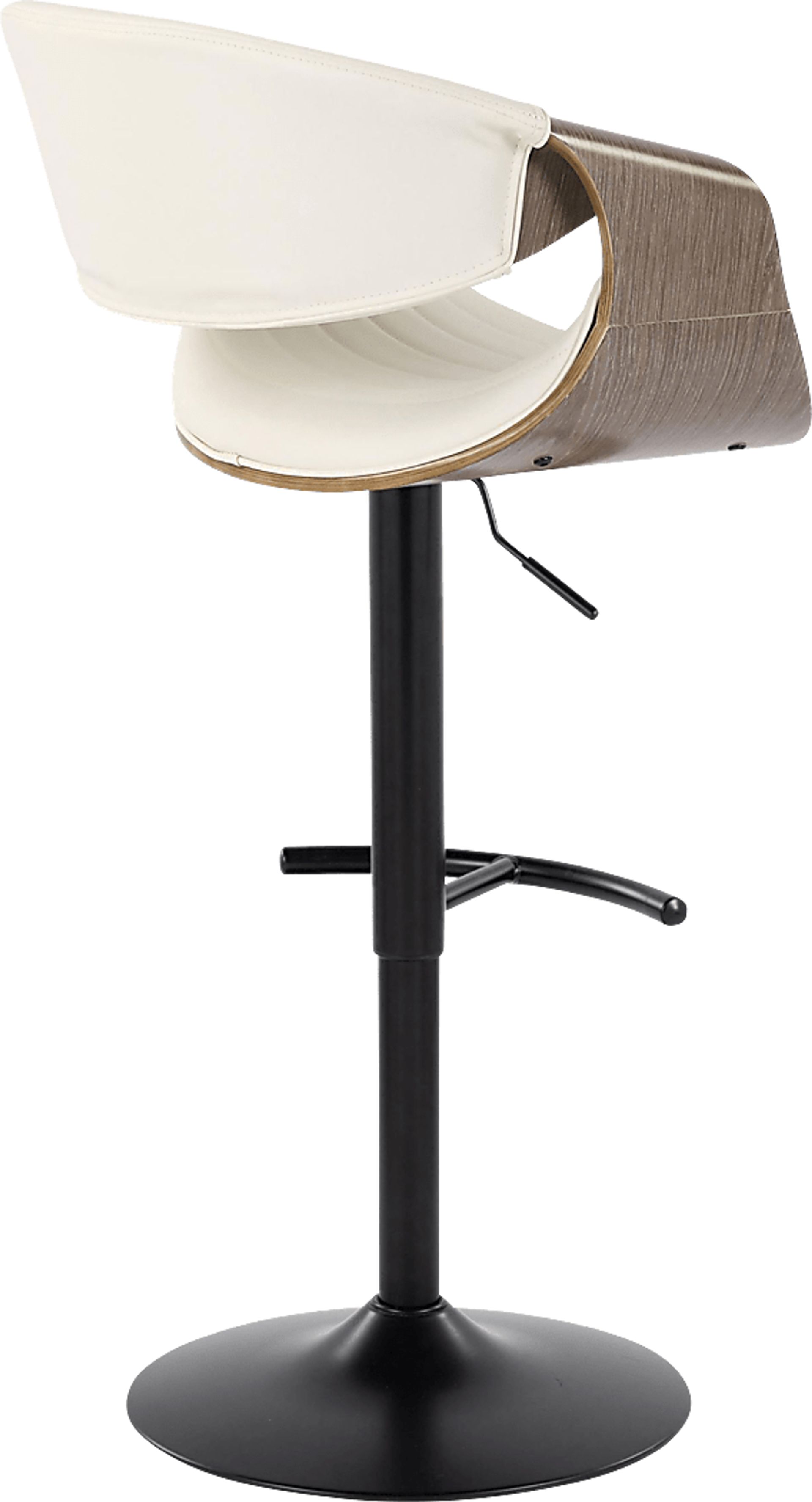 Loblolly X White Adjustable Barstool, Set of 2 - Image 5