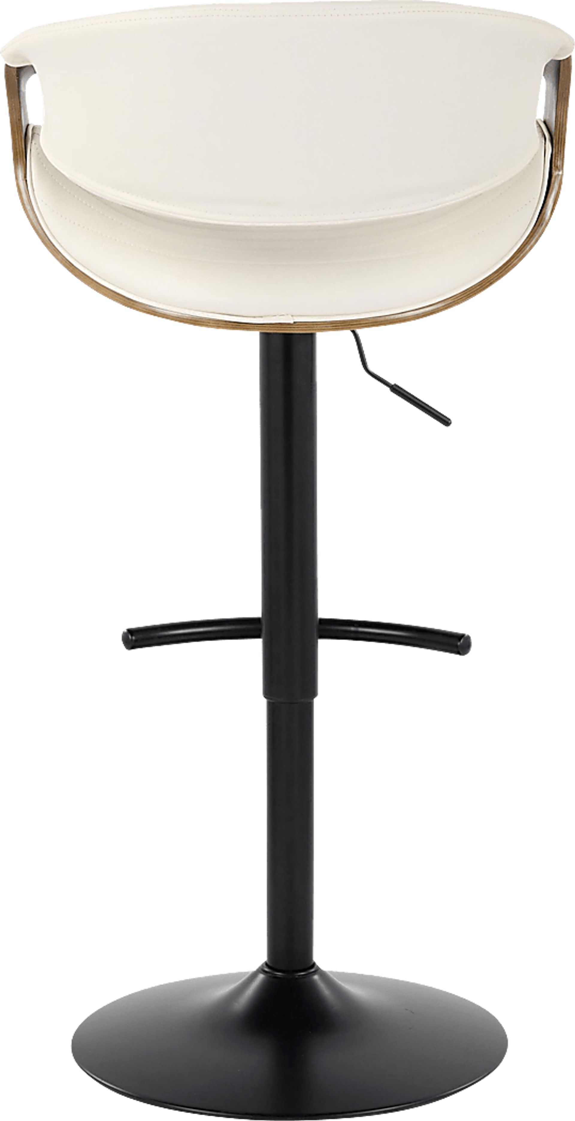 Loblolly X White Adjustable Barstool, Set of 2 - Image 6