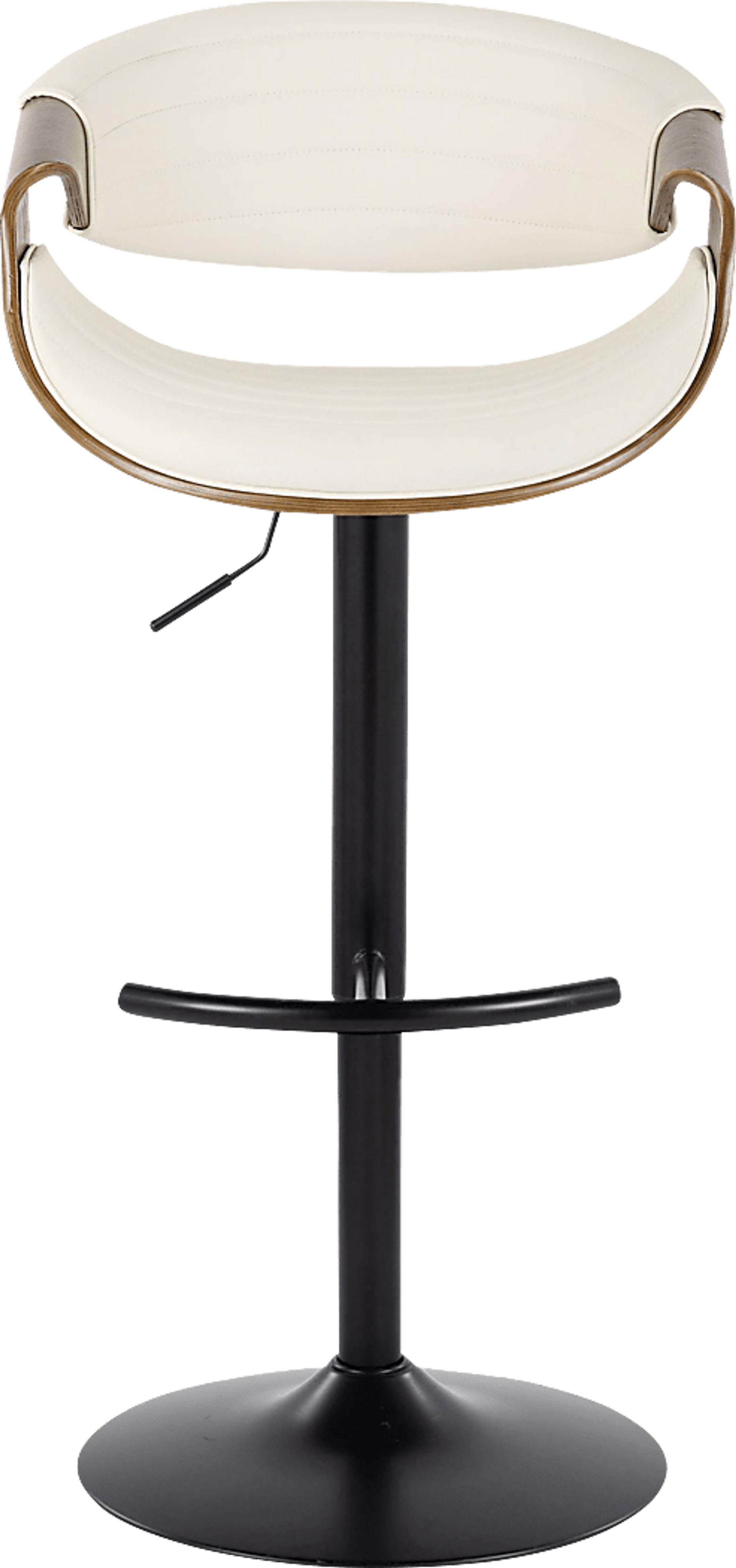 Loblolly X White Adjustable Barstool, Set of 2 - Image 7