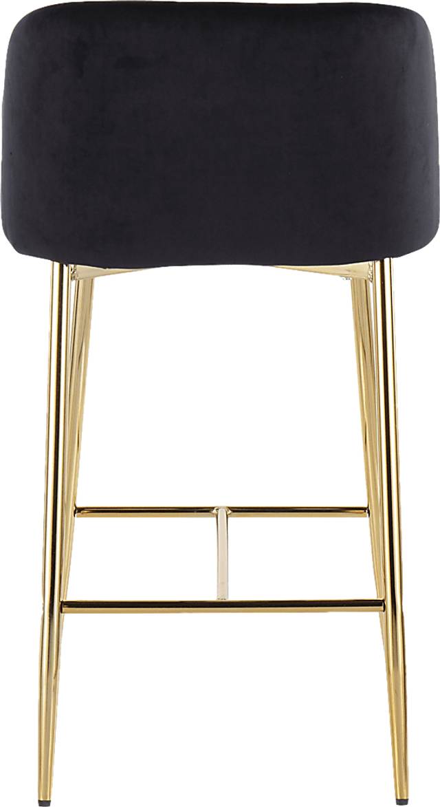 Lobolly I Black Counter Height Stool, Set of 2 - Thumbnail - Image 5