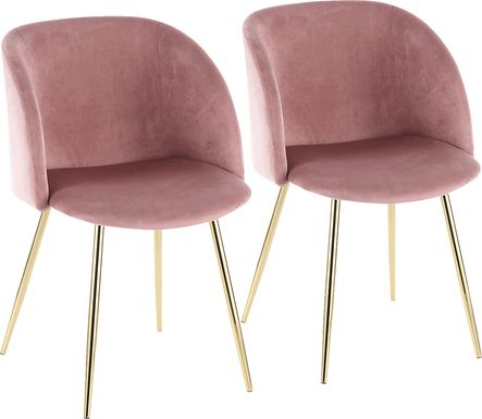 Lobolly Pink Side Chair, Set of 2