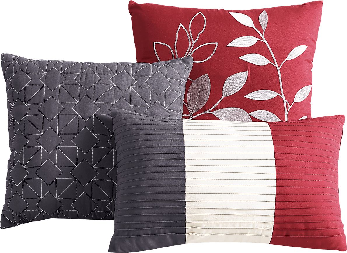 Locamo Ivory 7 Pc Queen Comforter Set