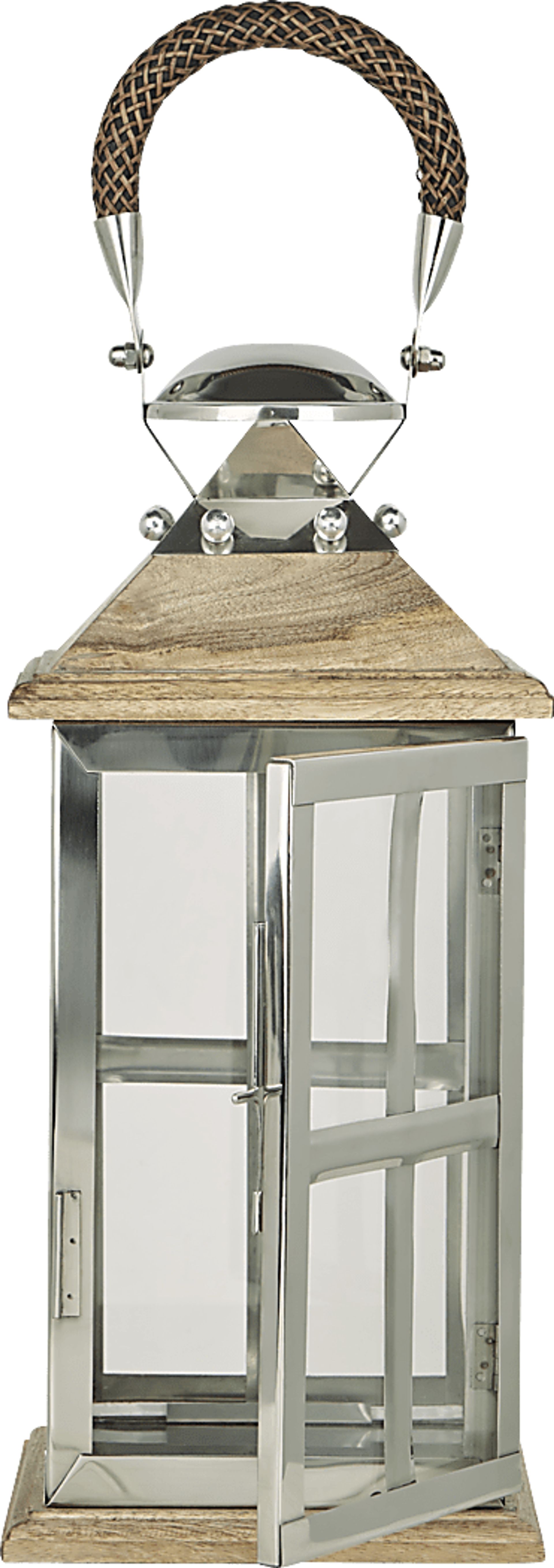 Loch Blake Silver Small Indoor/Outdoor Lantern - Image 2