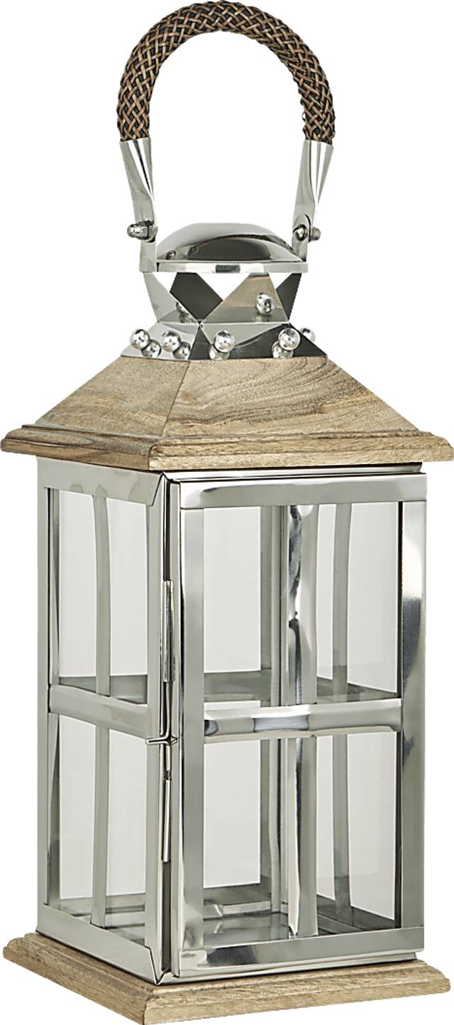 Loch Blake Silver Small Indoor/Outdoor Lantern - Thumbnail - Image 3