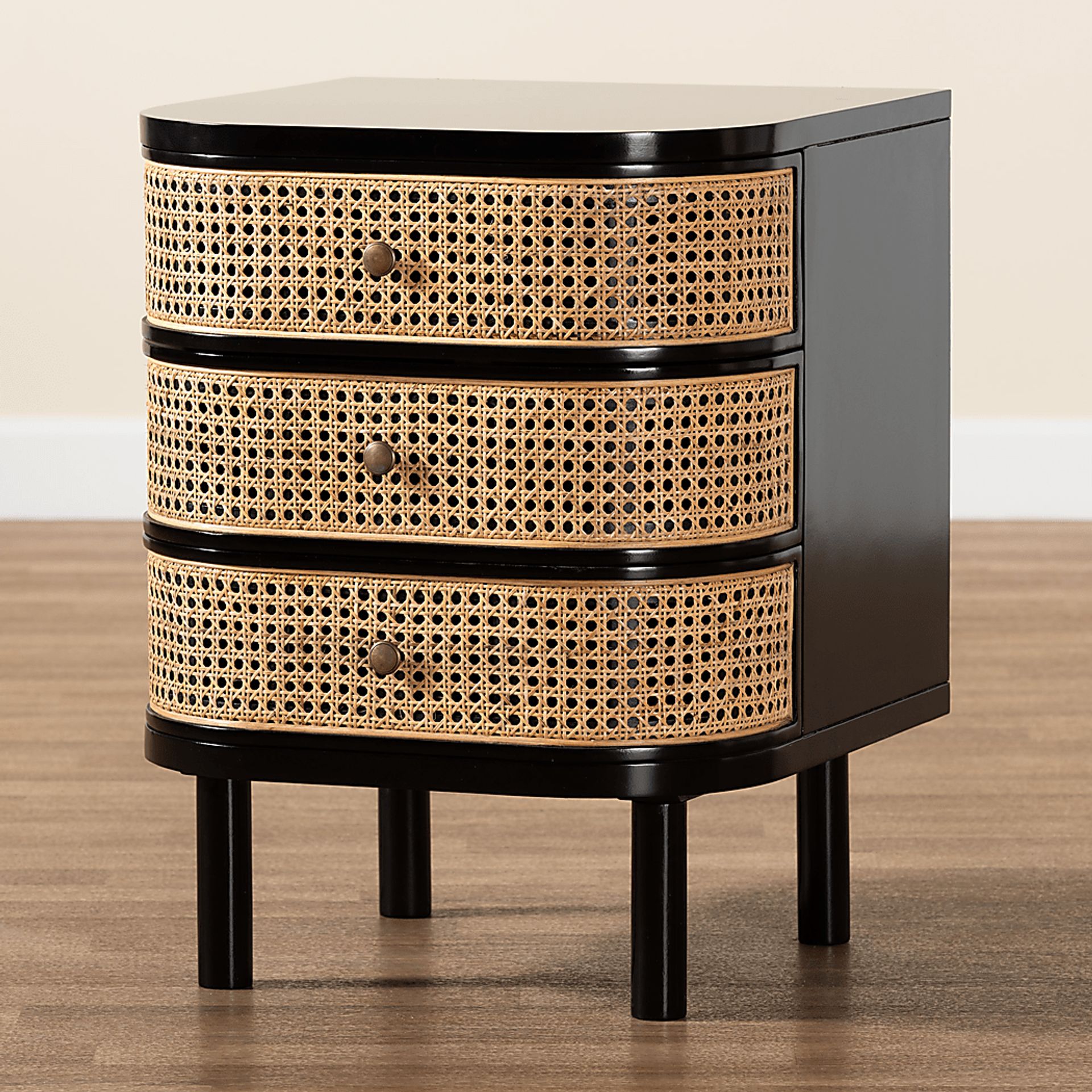Lochdoon Black Nightstand - Image 3