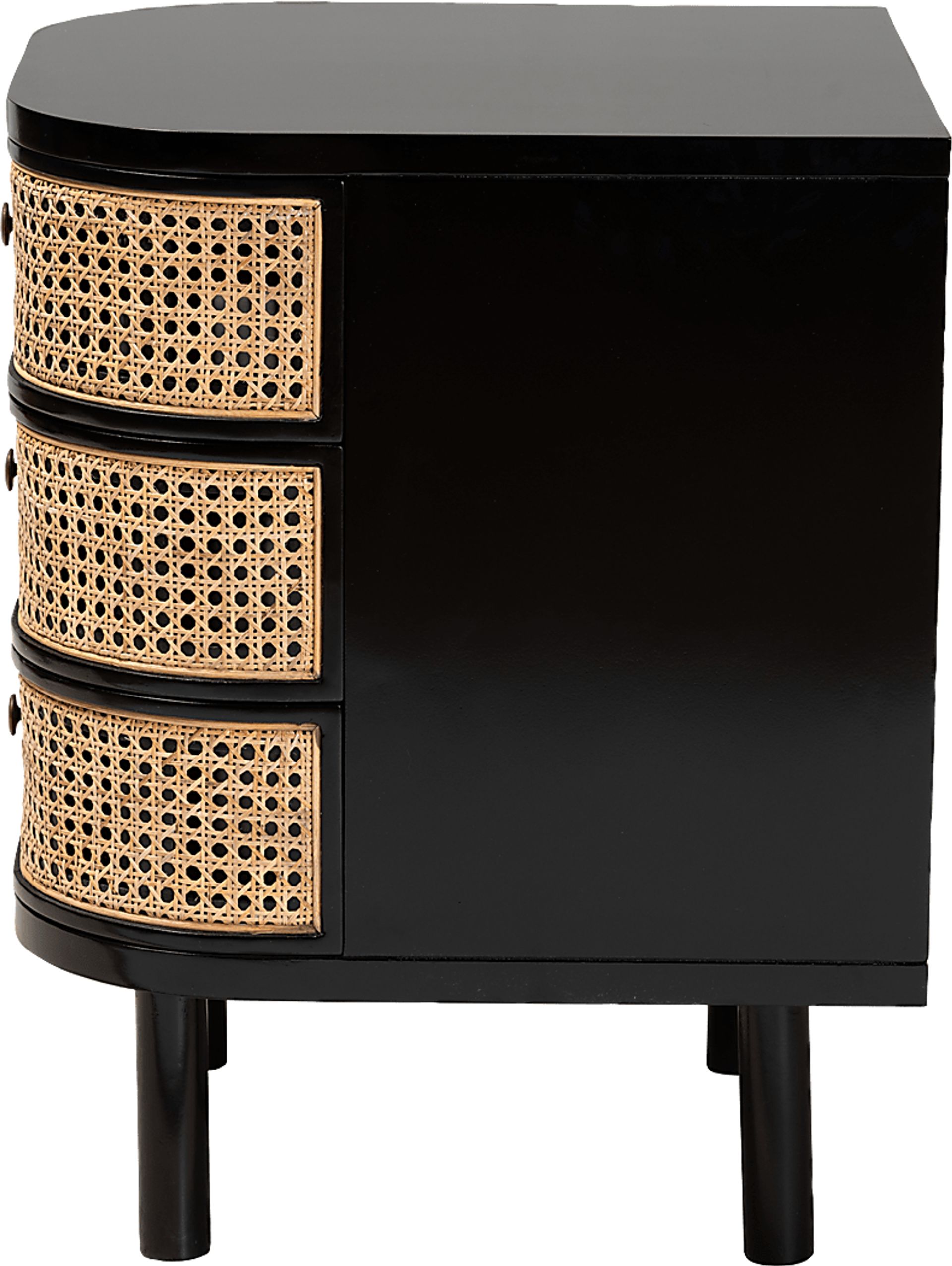 Lochdoon Black Nightstand - Image 7