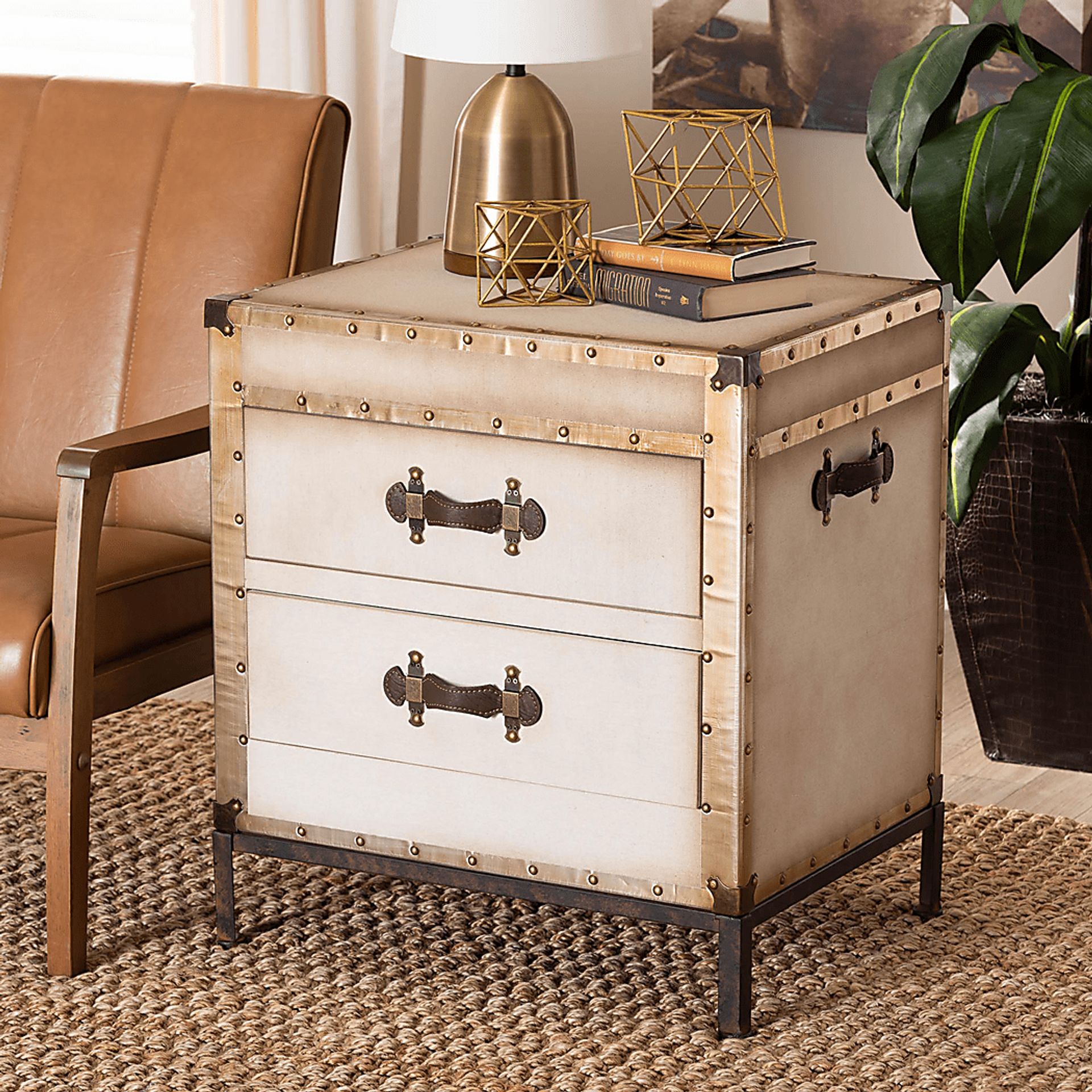 Lochiel I Brown End Table - Image 2