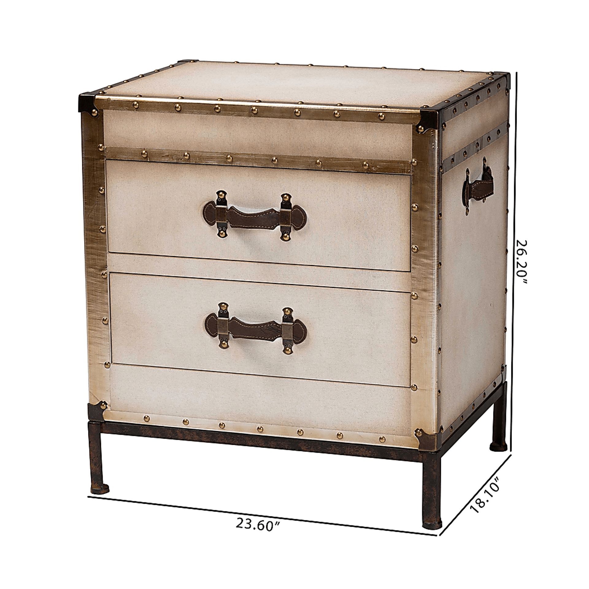 Lochiel I Brown End Table - Image 3