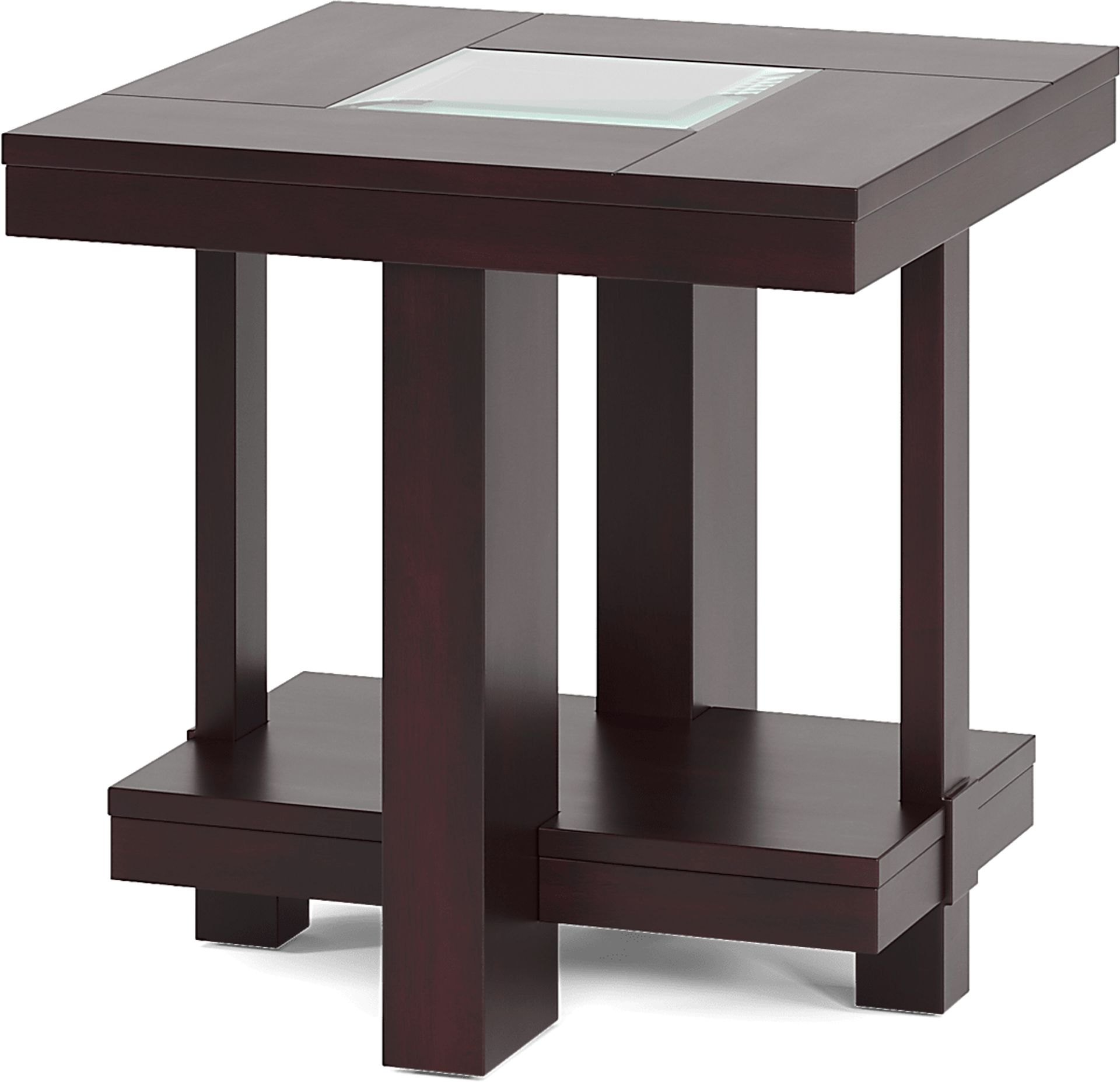 Lochlin Walnut End Table - Image 1