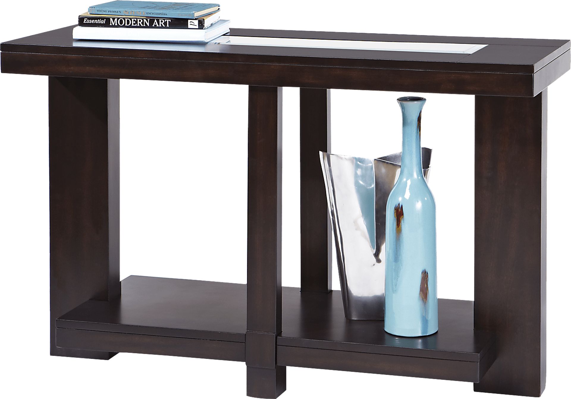 Lochlin Walnut Sofa Table - Image 3