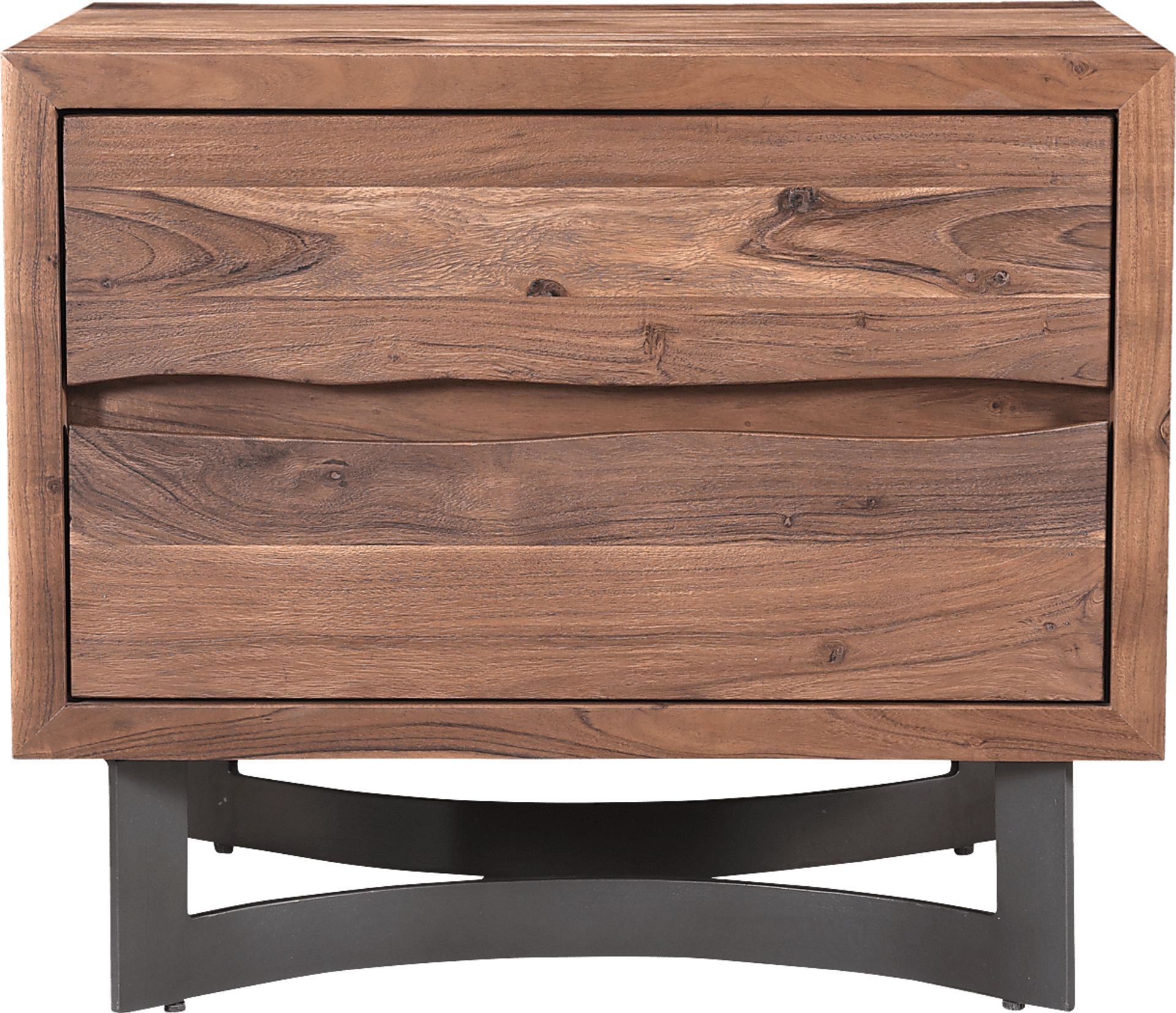 Lochness Brown Nightstand - Image 2