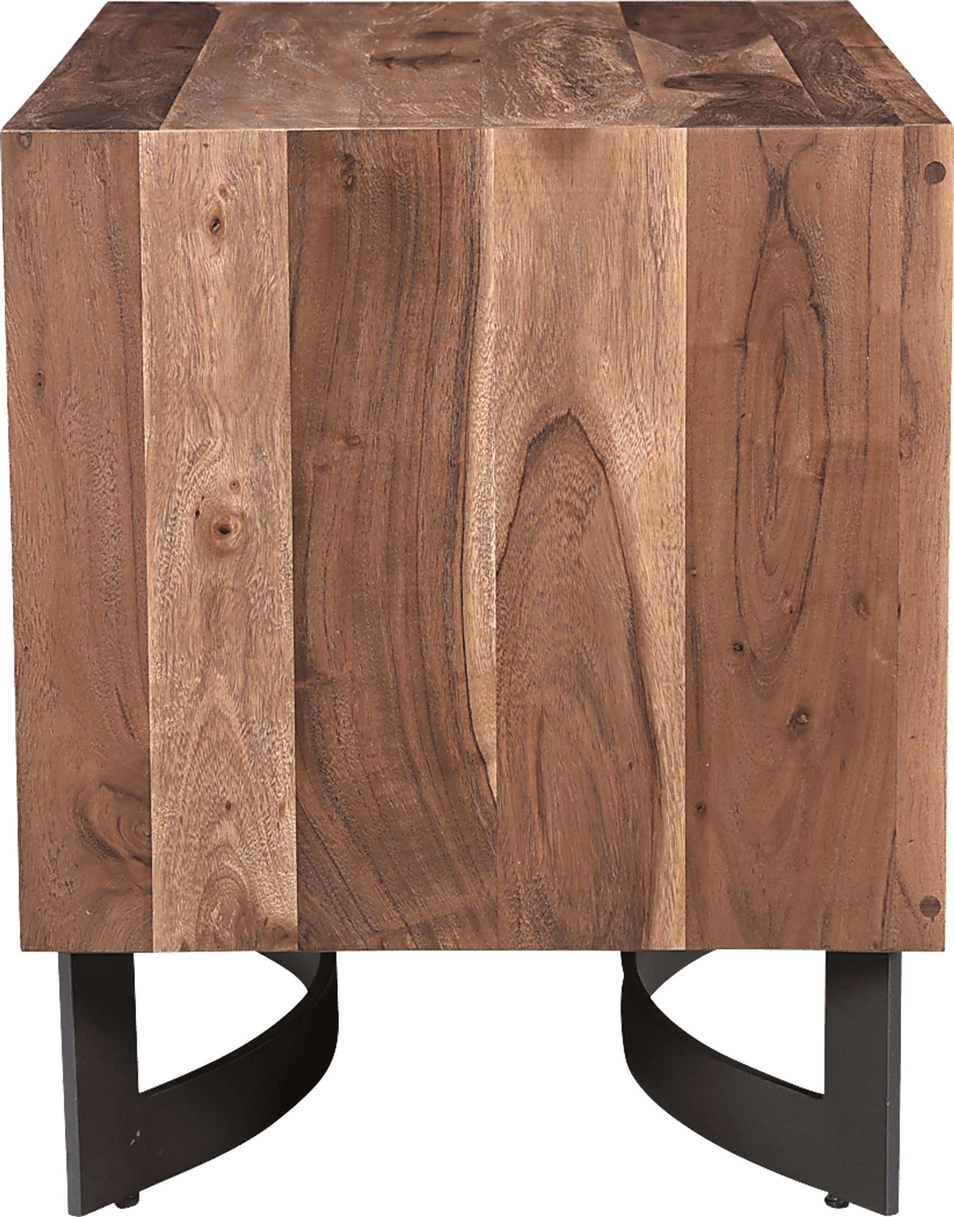 Lochness Brown Nightstand - Image 4