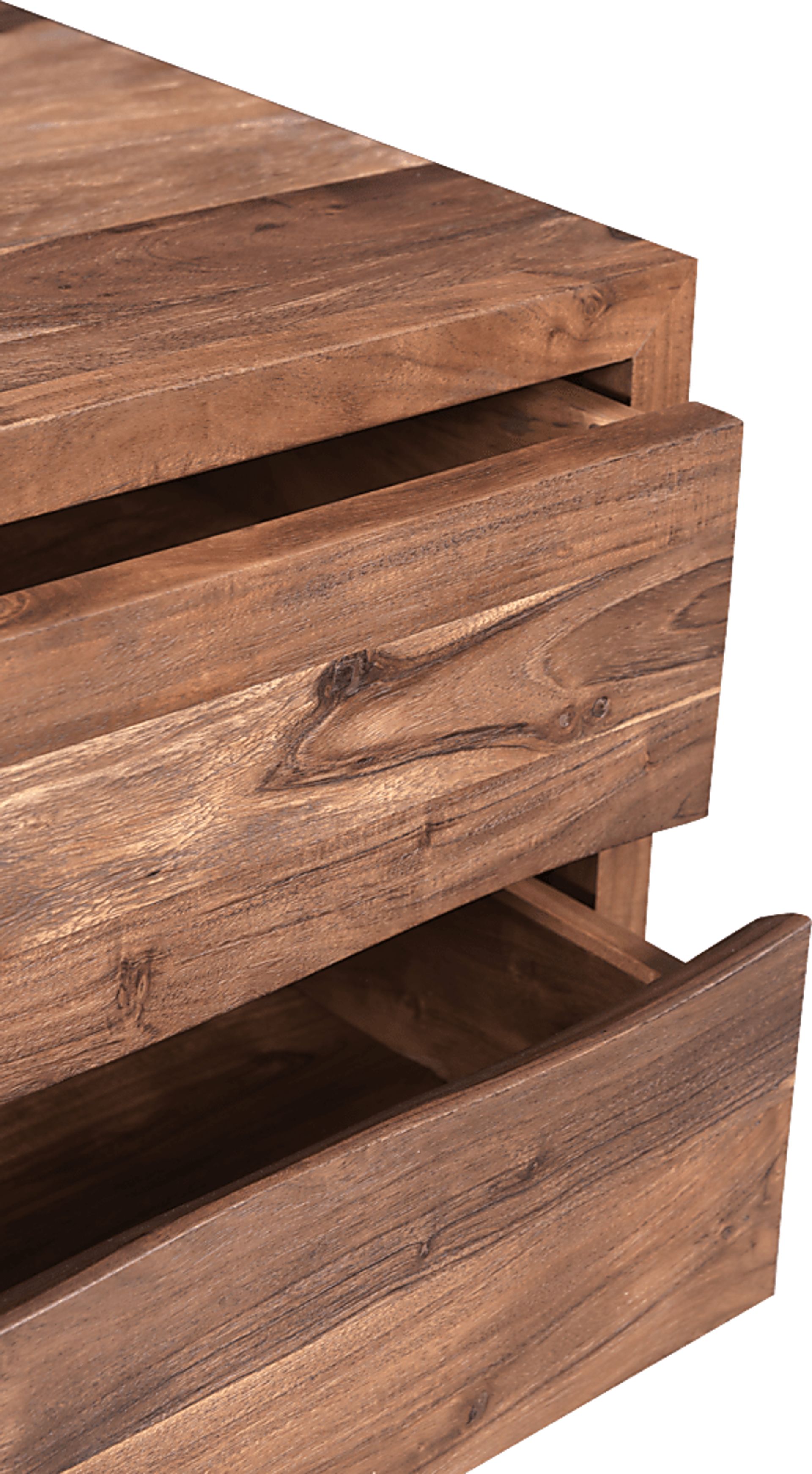 Lochness Brown Nightstand - Image 5