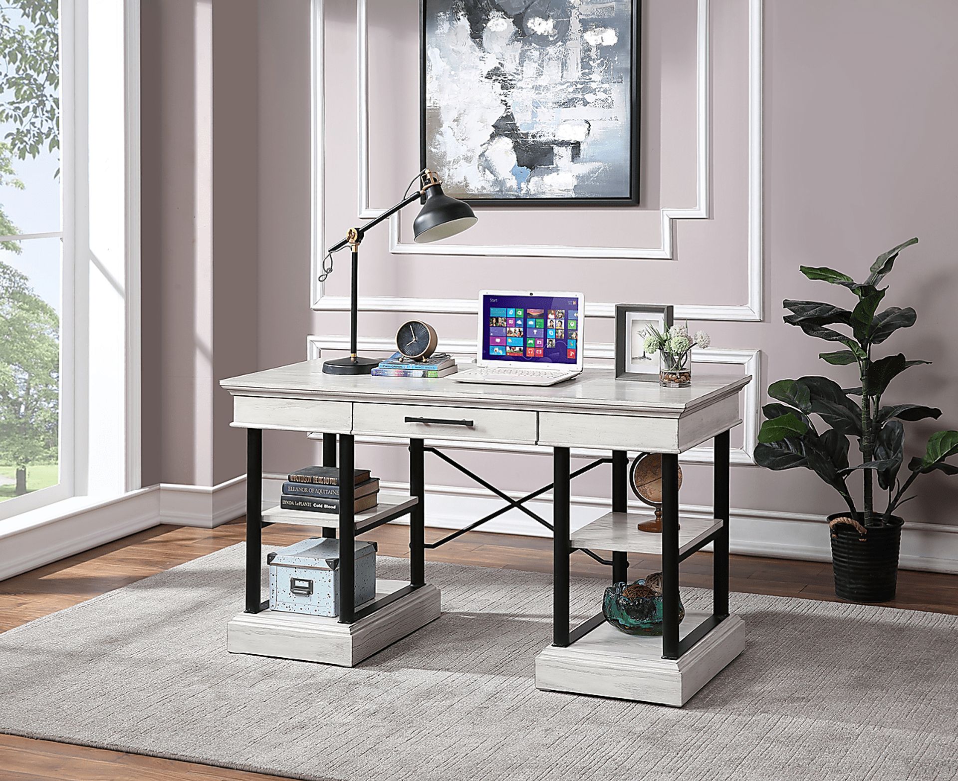 Lochridge White Desk - Image 6