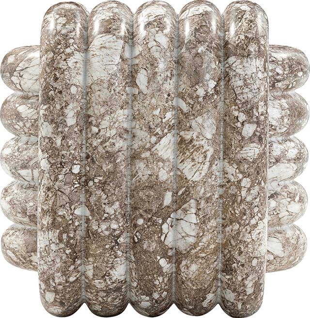 Lockcuff Gray Accent Stool - Thumbnail - Image 2